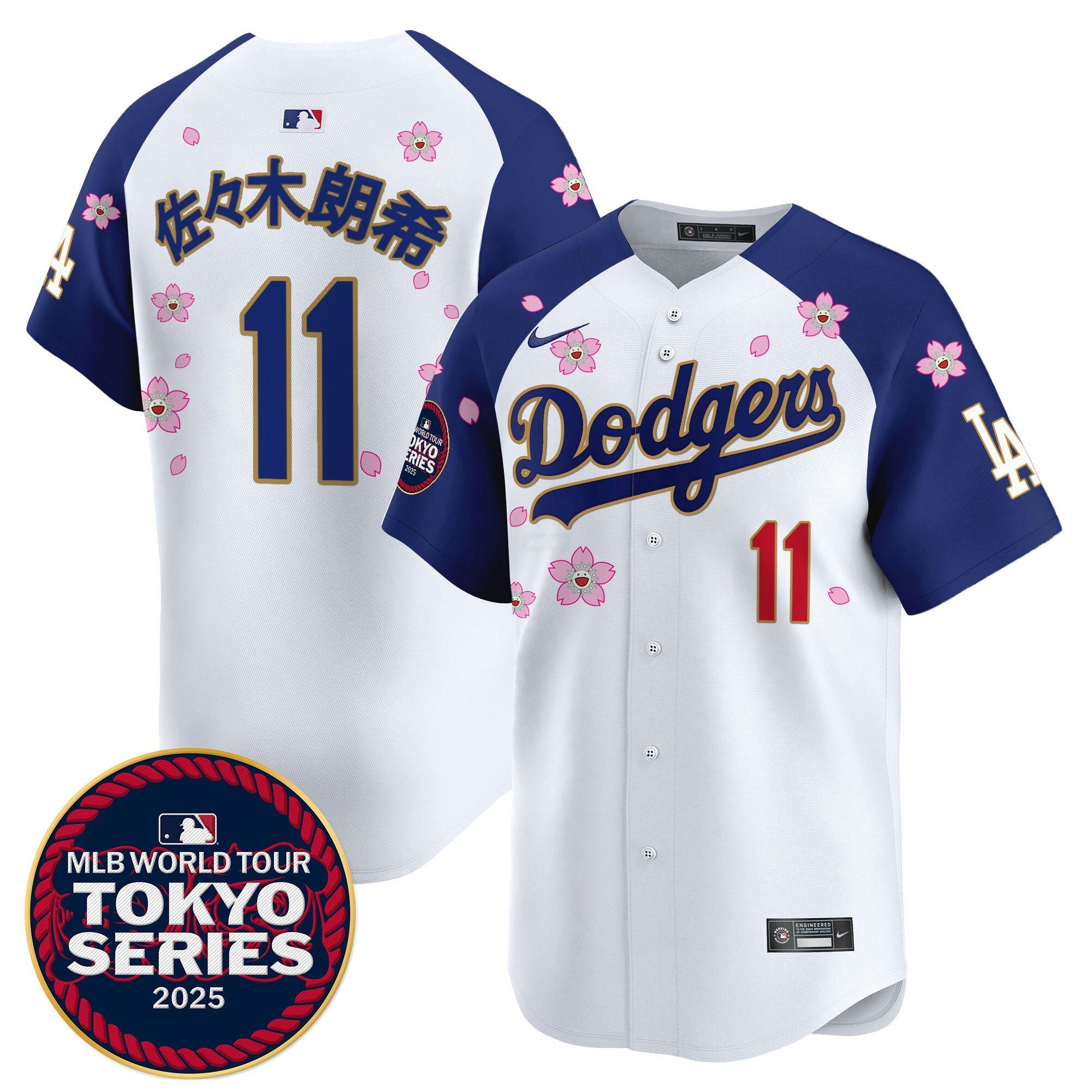 Camisa MLB Men’s Tokyo Series 2025 Dourada Trim Vapor Premier Limited Jersey – Stitched - Alternativa