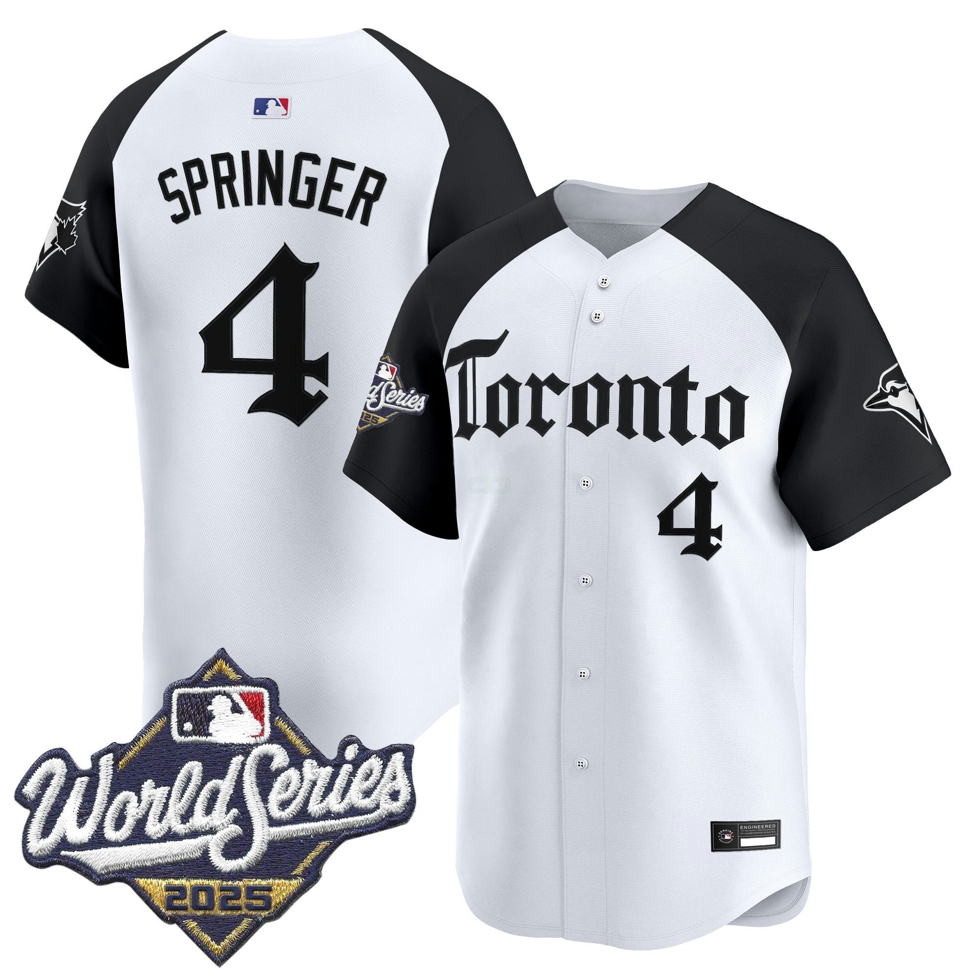 Camisa MLB Men’s Toronto 2025 World Series Vapor Premier Limited Jersey – Gothic North Edition