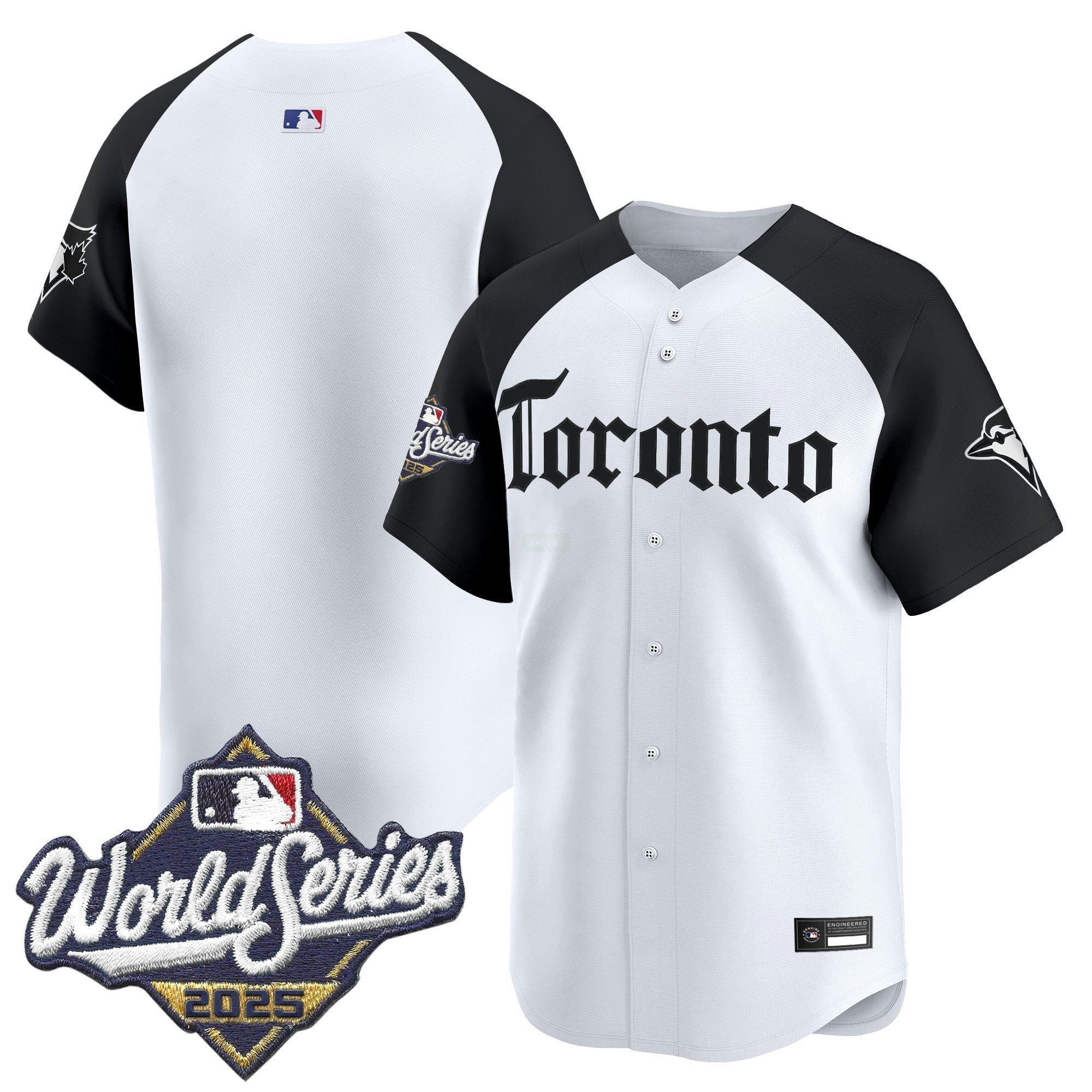 Camisa MLB Men’s Toronto 2025 World Series Vapor Premier Limited Jersey – Gothic North Edition