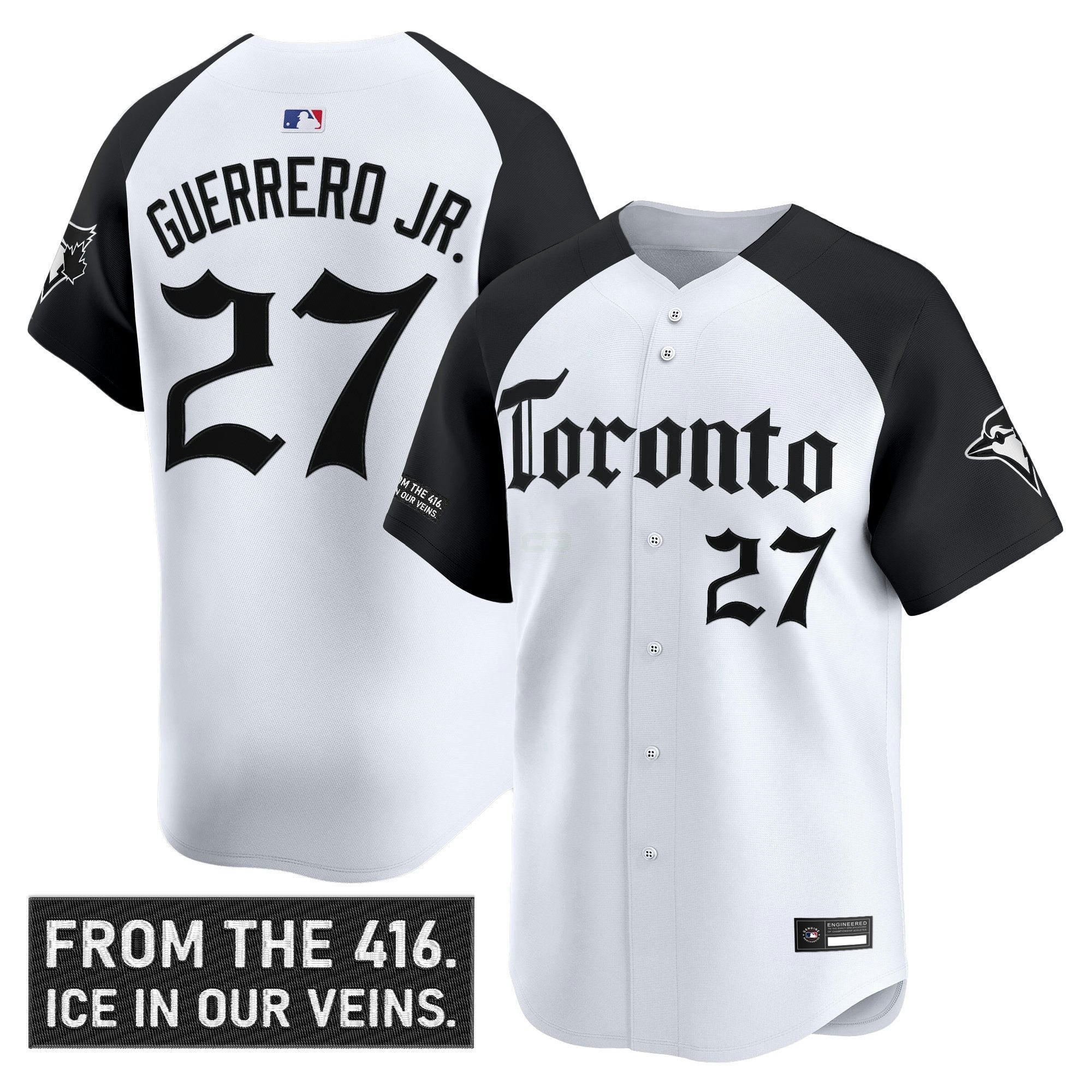 Camisa MLB Men’s Toronto ‘Gothic North Edition’ Vapor Premier Limited Jersey