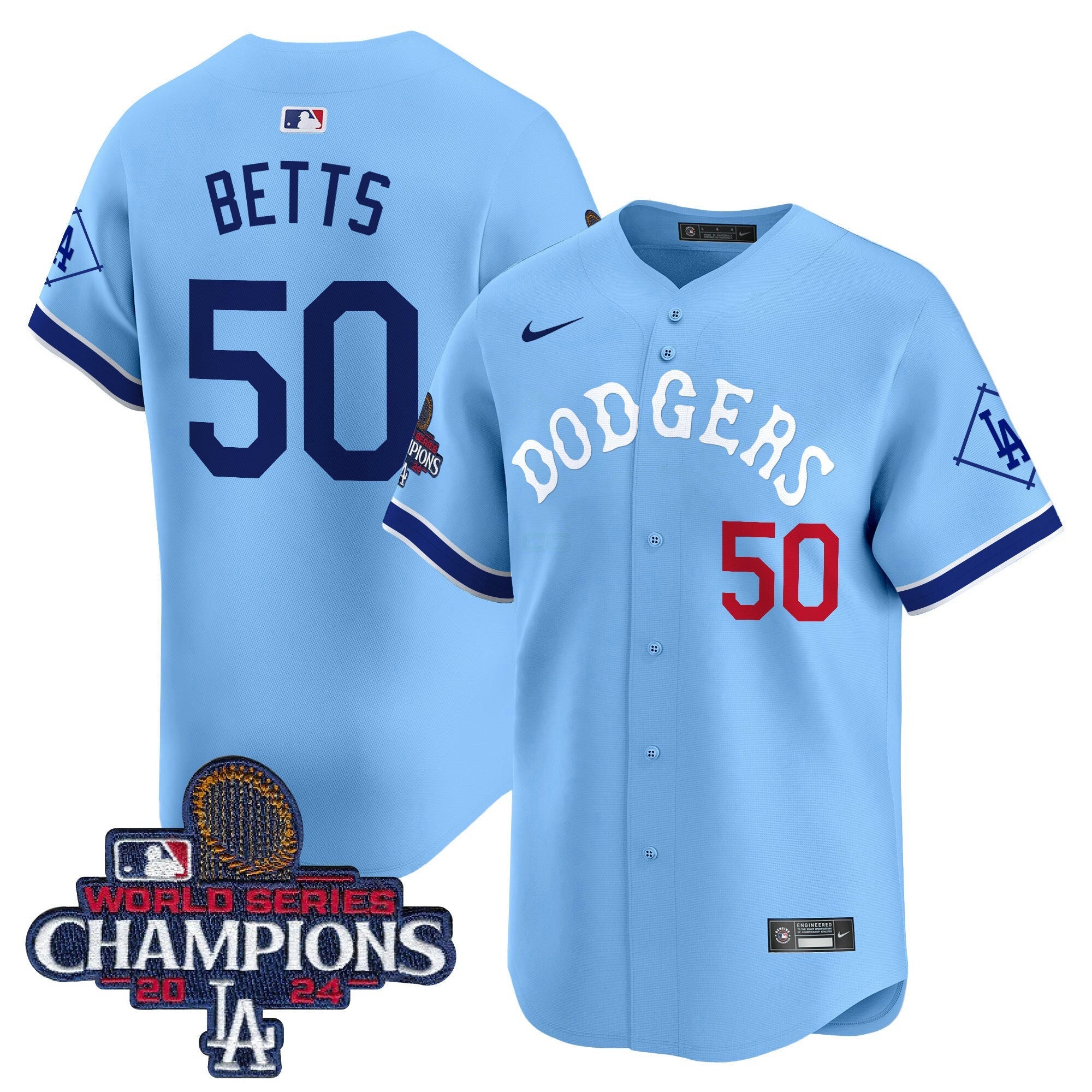 Camisa MLB Men’s Tribute 2024 World Series Champions Vapor Premier Limited Jersey