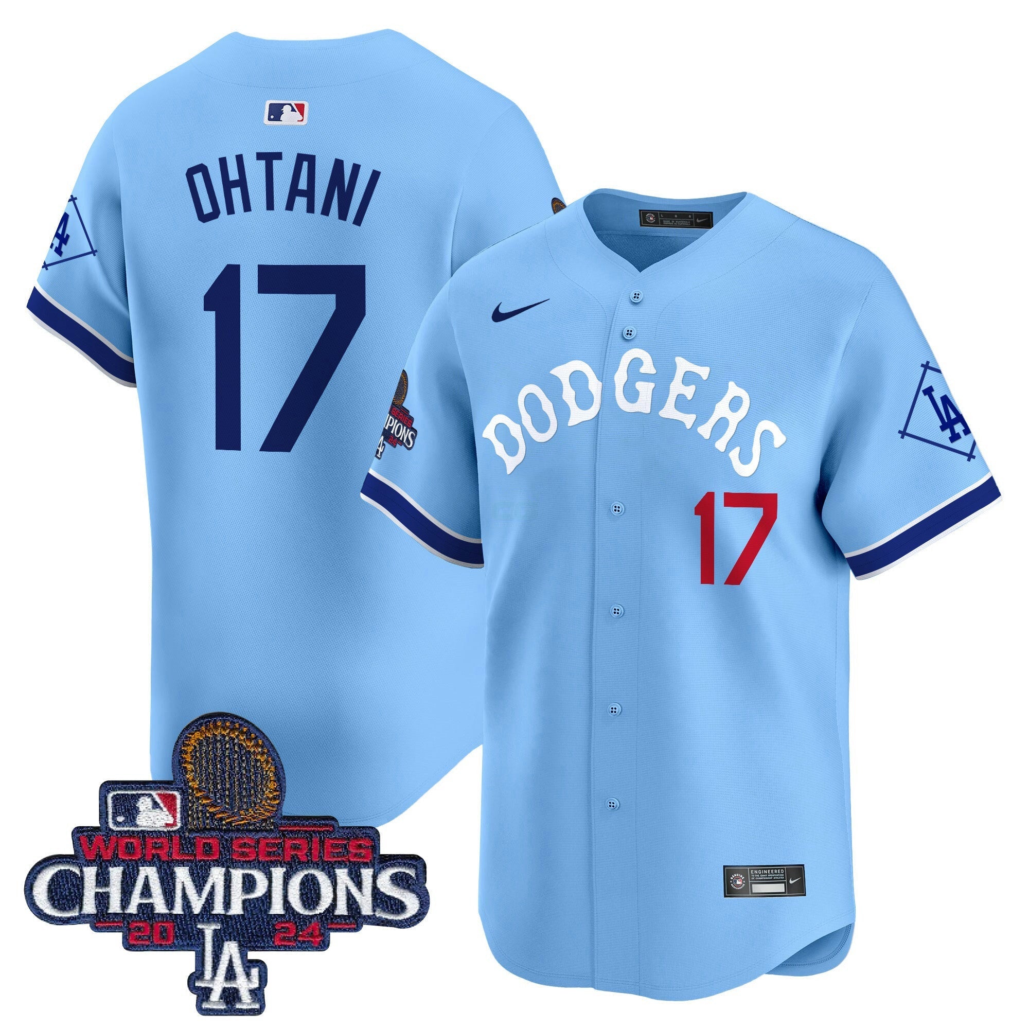 Camisa MLB Men’s Tribute 2024 World Series Champions Vapor Premier Limited Jersey