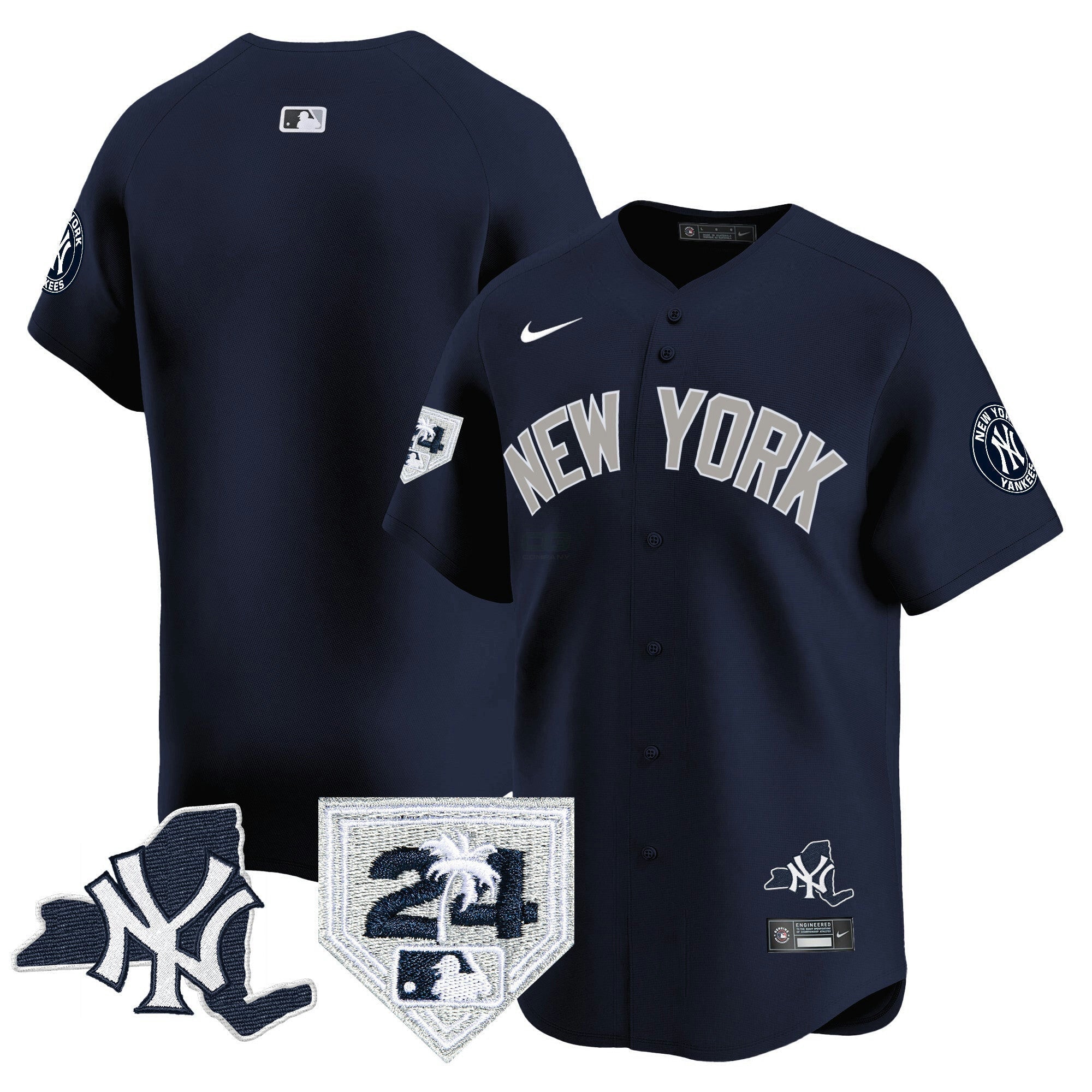 Camisa MLB Men’s Vapor Premier Limited Jersey – New York Patch