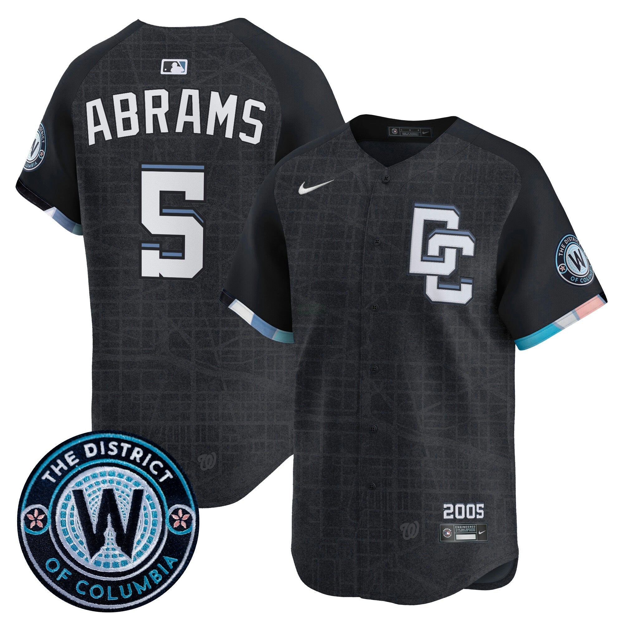 Camisa MLB Men’s Washington 2025 City Connect Vapor Premier Limited Jersey – Stitched