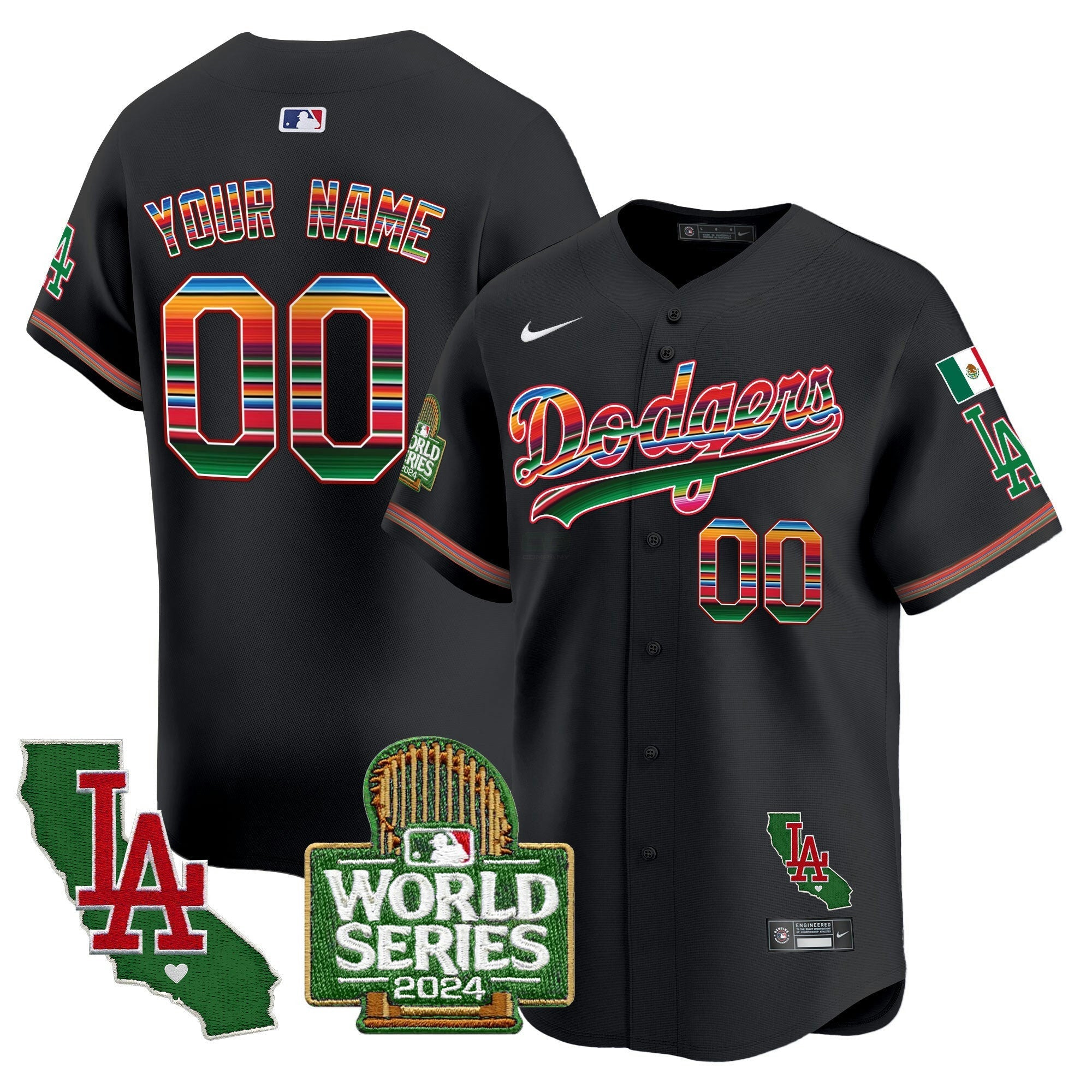 Camisa MLB Mexico 2024 World Series Vapor Premier Limited Jersey