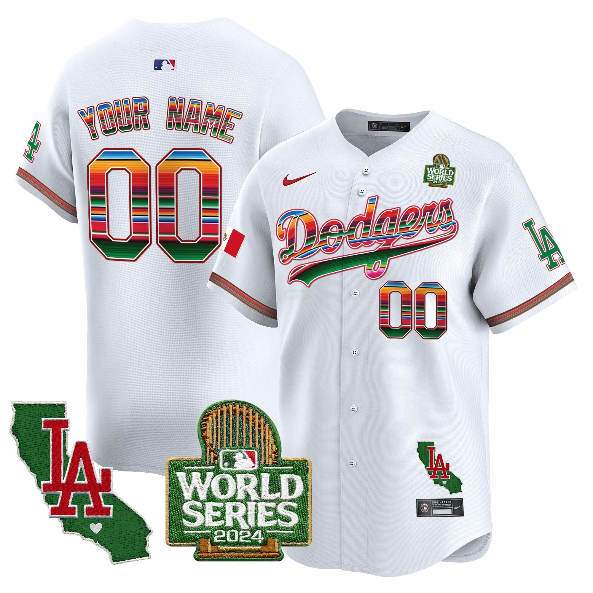 Camisa MLB Mexico 2024 World Series Vapor Premier Limited Jersey V2