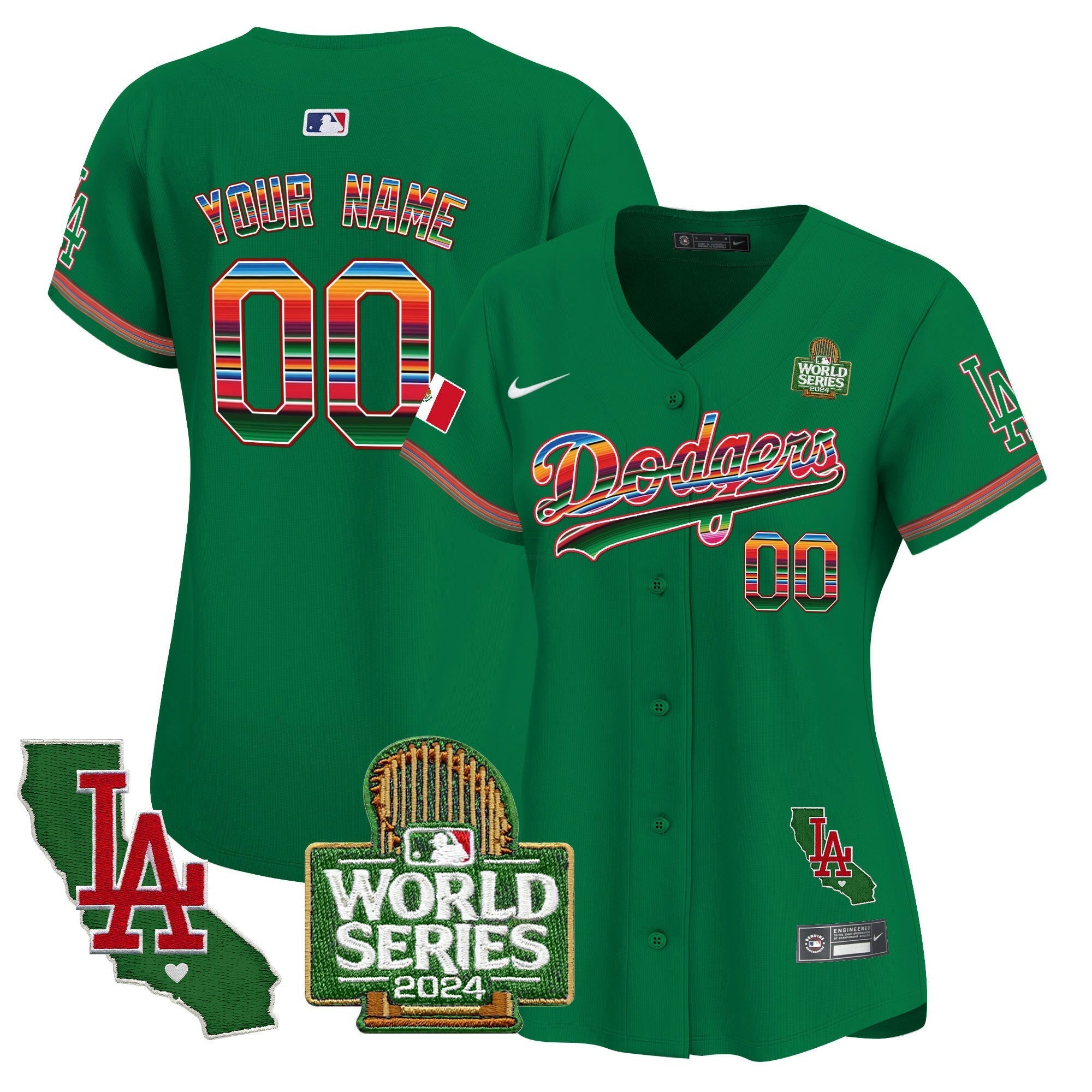 Camisa MLB Mexico 2024 World Series Vapor Premier Limited Jersey V2