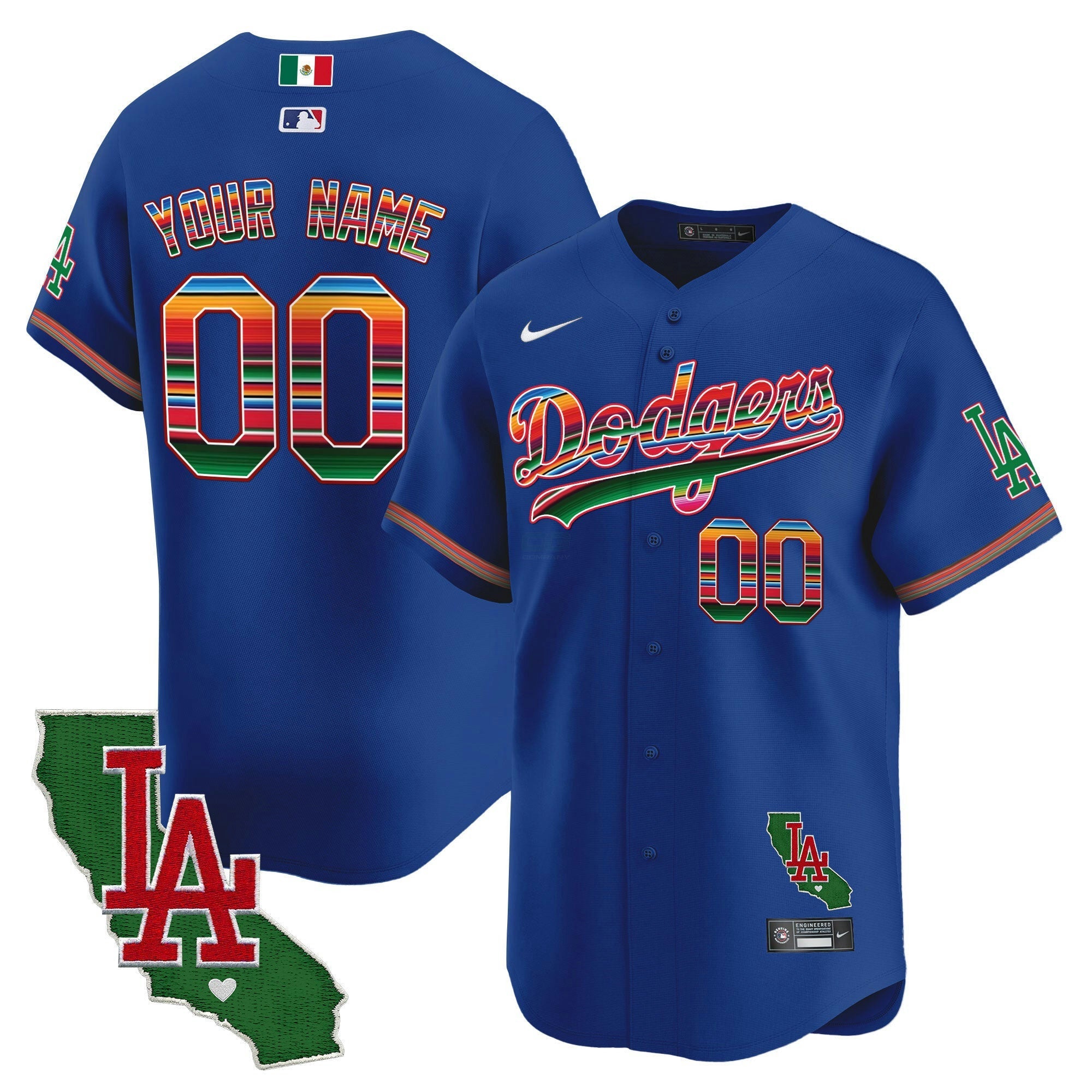 Camisa MLB Mexico California Patch Vapor Premier Limited Jersey V2