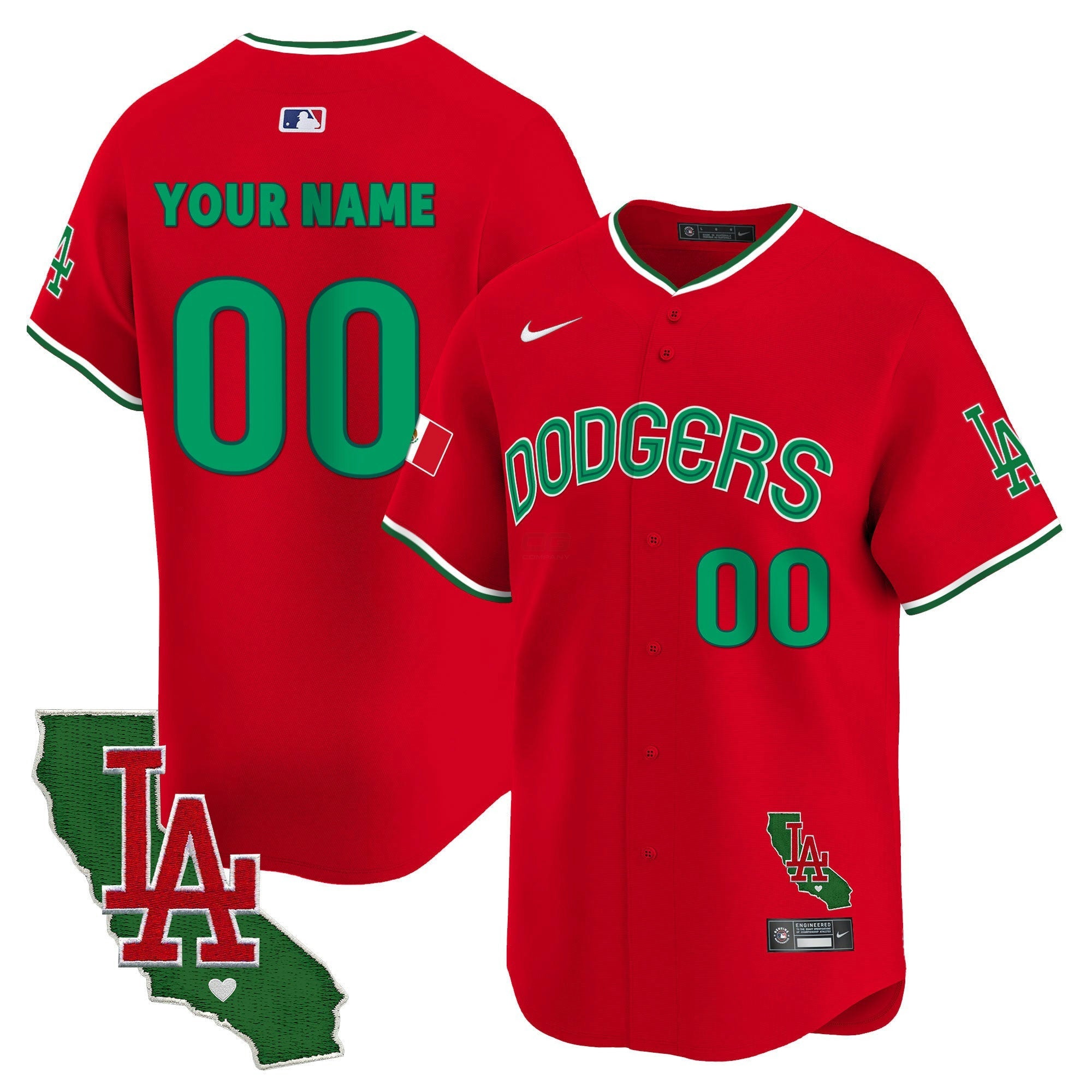 Camisa MLB Mexico California Patch Vapor Premier Limited Jersey V3