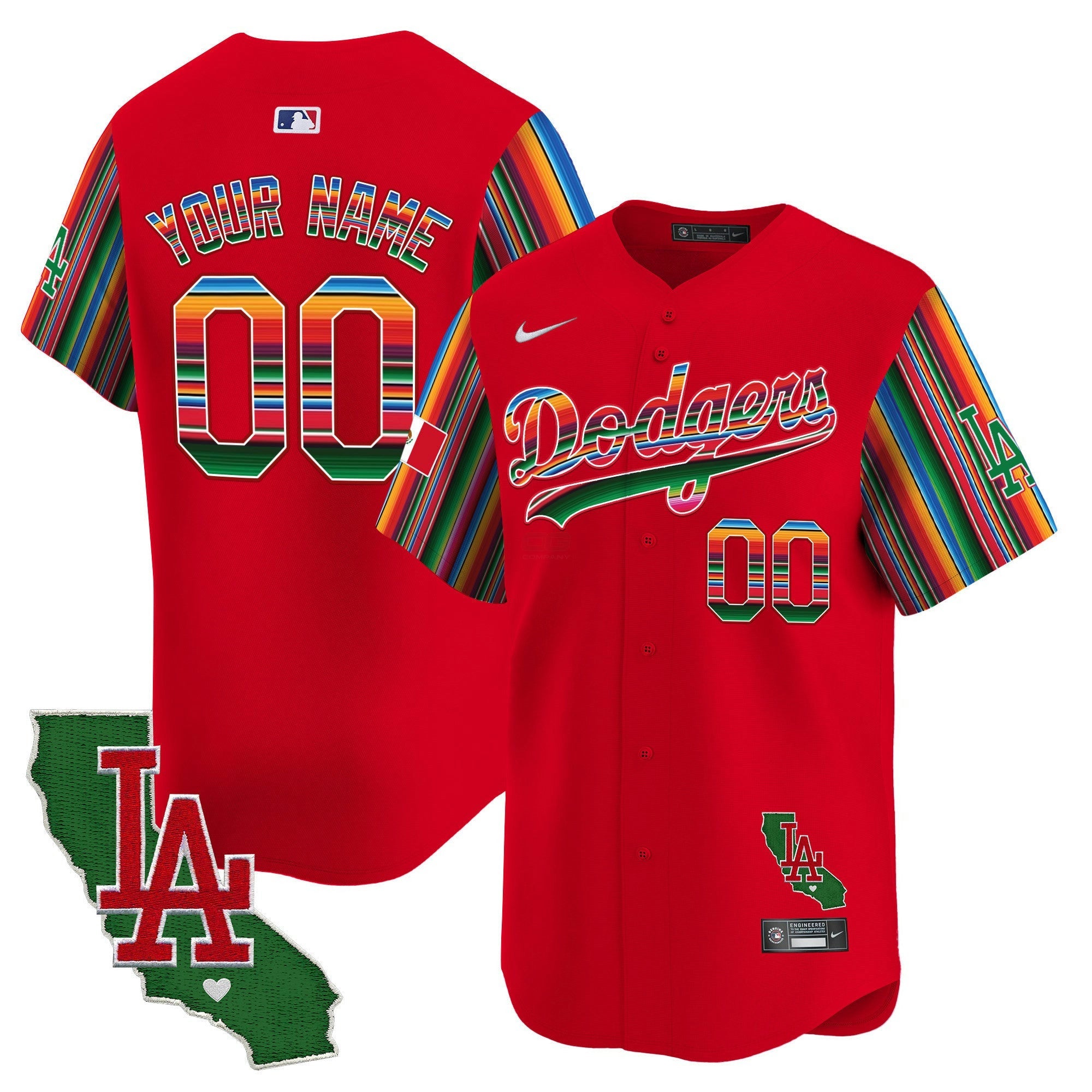Camisa MLB Mexico California Patch Vapor Premier Limited Jersey V5