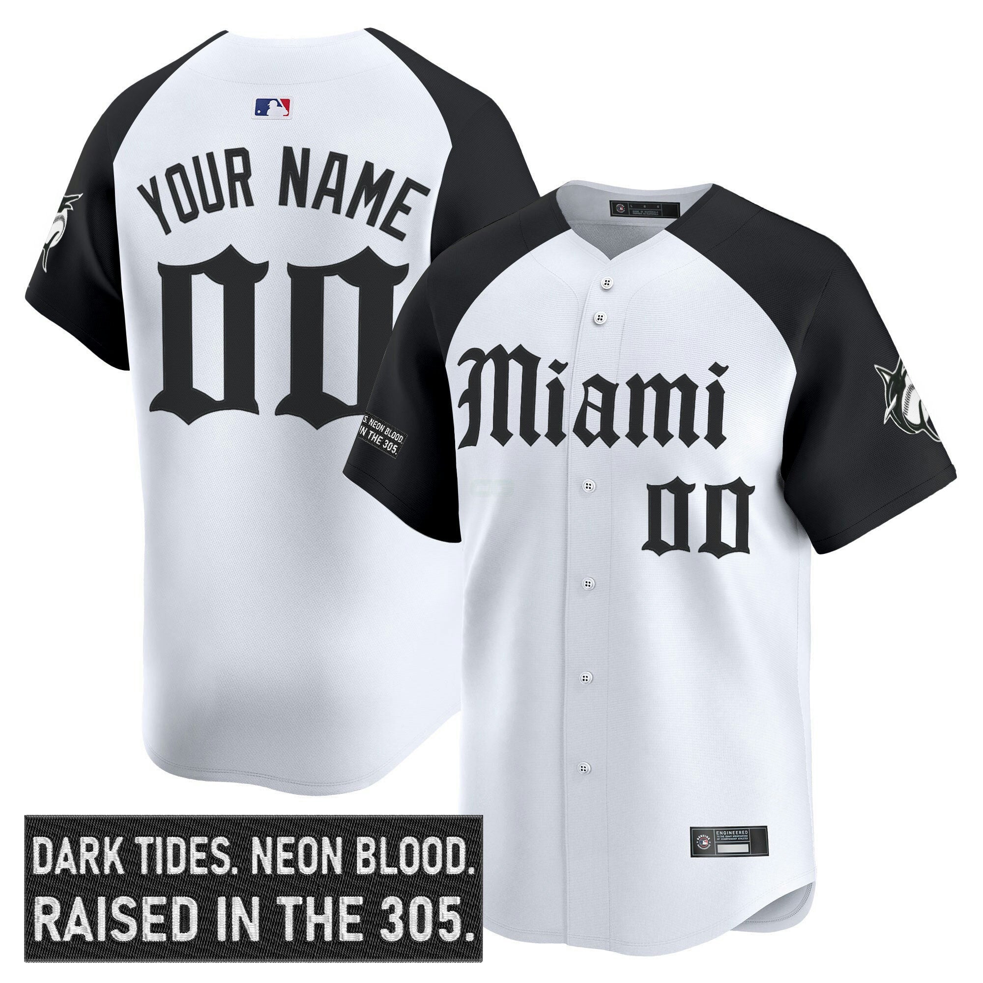 Camisa MLB Miami ‘Gothic Vice Edition’ Vapor Premier Limited Jersey