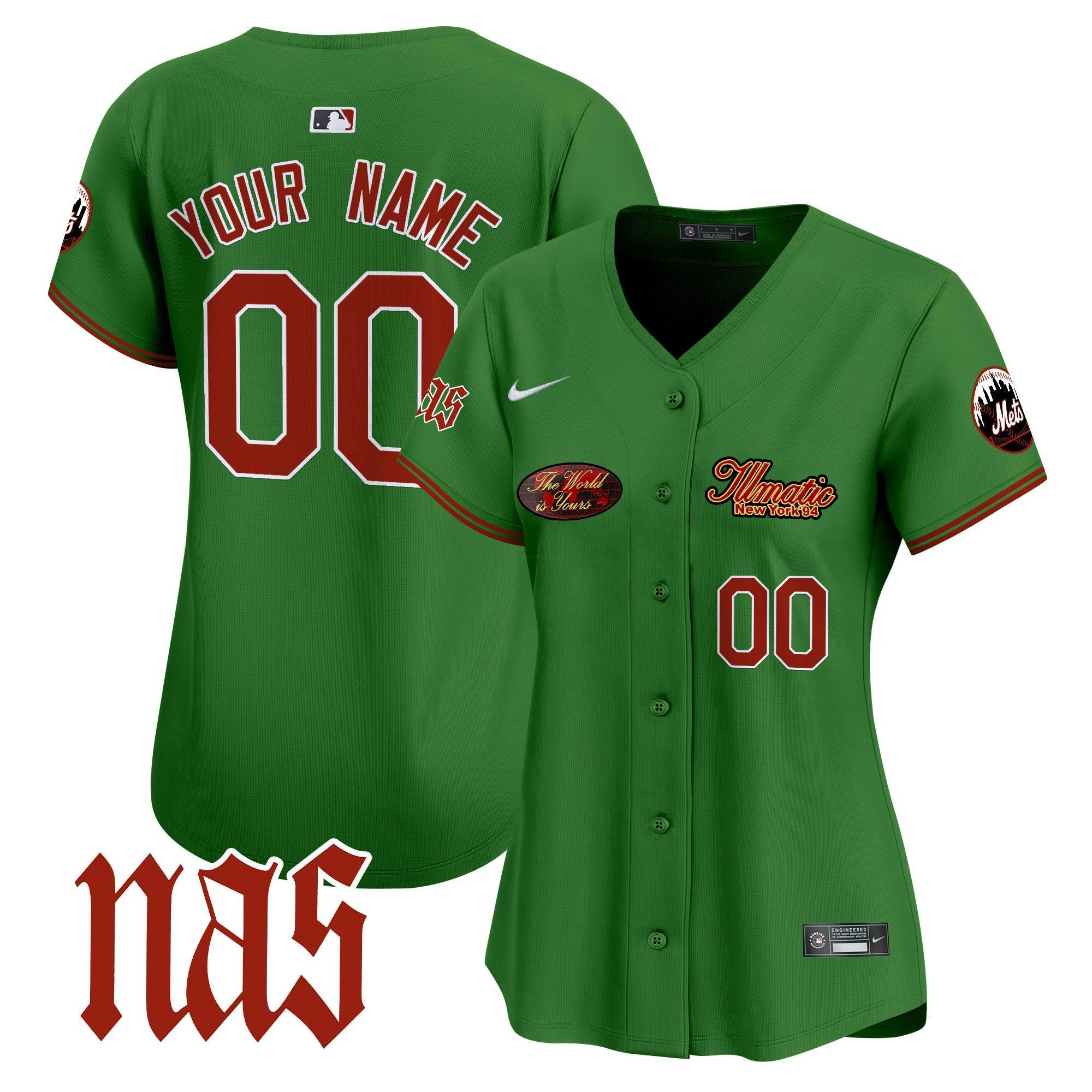 Camisa MLB Nas Illmatic Vapor Premier Limited Jersey V2
