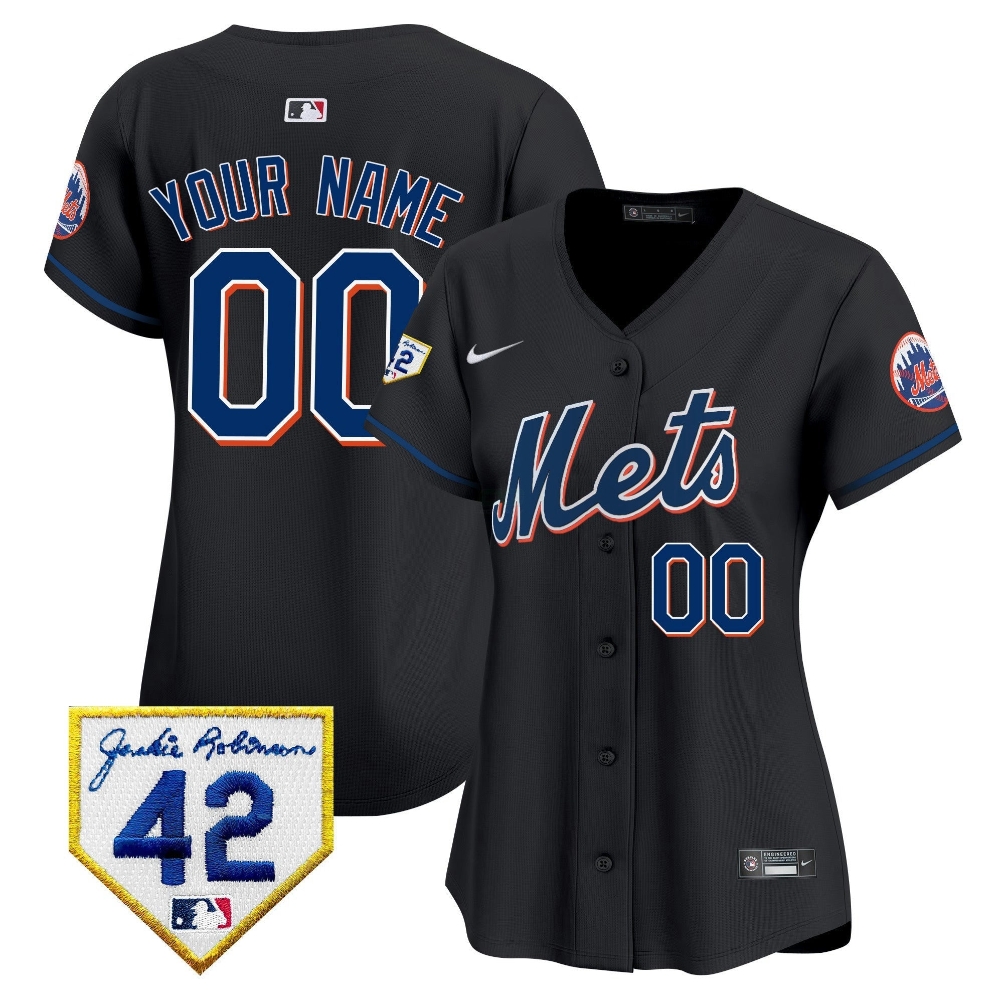 Camisa MLB New York 2024 Jackie Robinson Patch Vapor Premier Limited Jersey