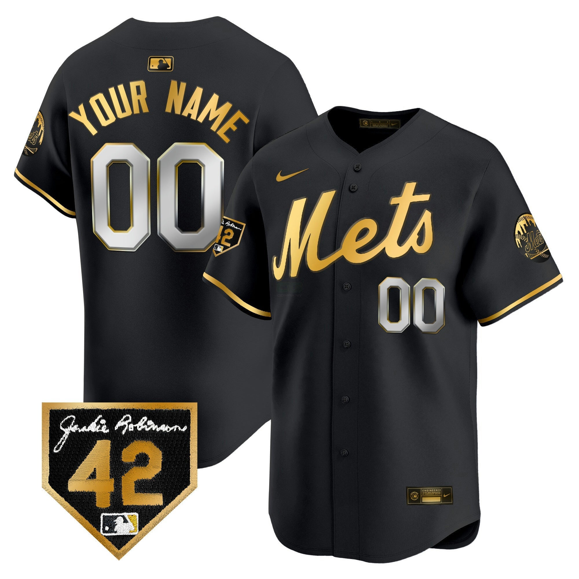 Camisa MLB New York 2024 Jackie Robinson Patch Vapor Premier Limited Jersey