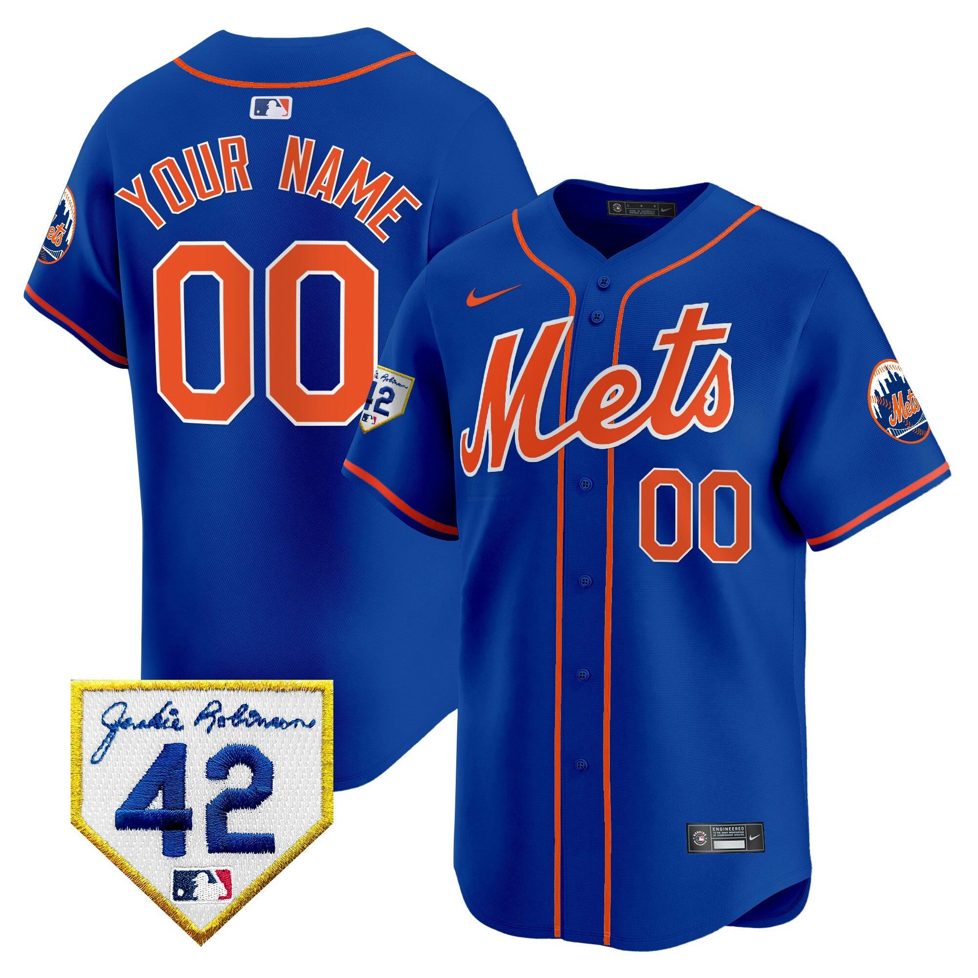 Camisa MLB New York 2024 Jackie Robinson Patch Vapor Premier Limited Jersey