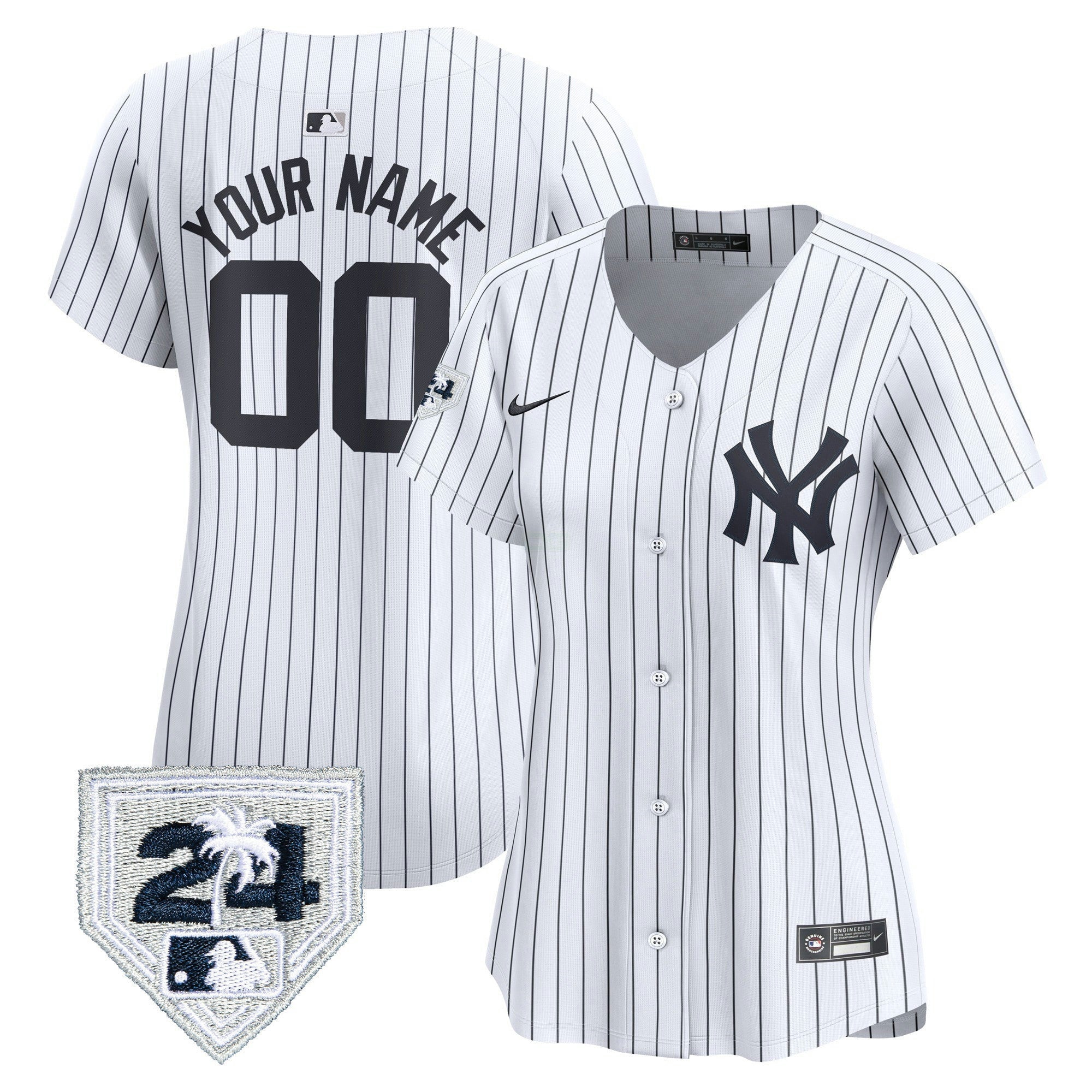 Camisa MLB New York 2024 Spring Training Patch Vapor Premier Limited Jersey