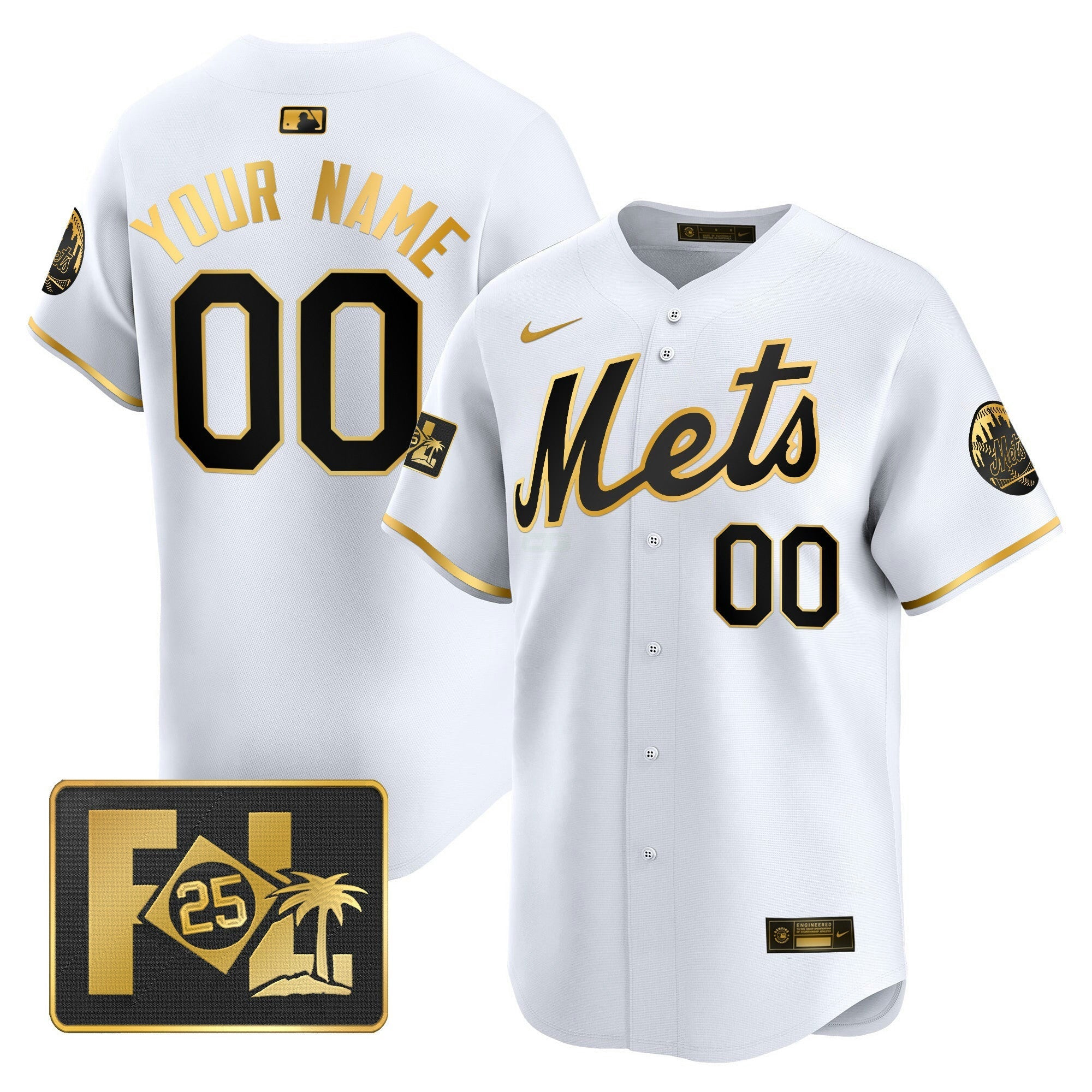 Camisa MLB New York 2025 Spring Training Patch Vapor Premier Limited Jersey
