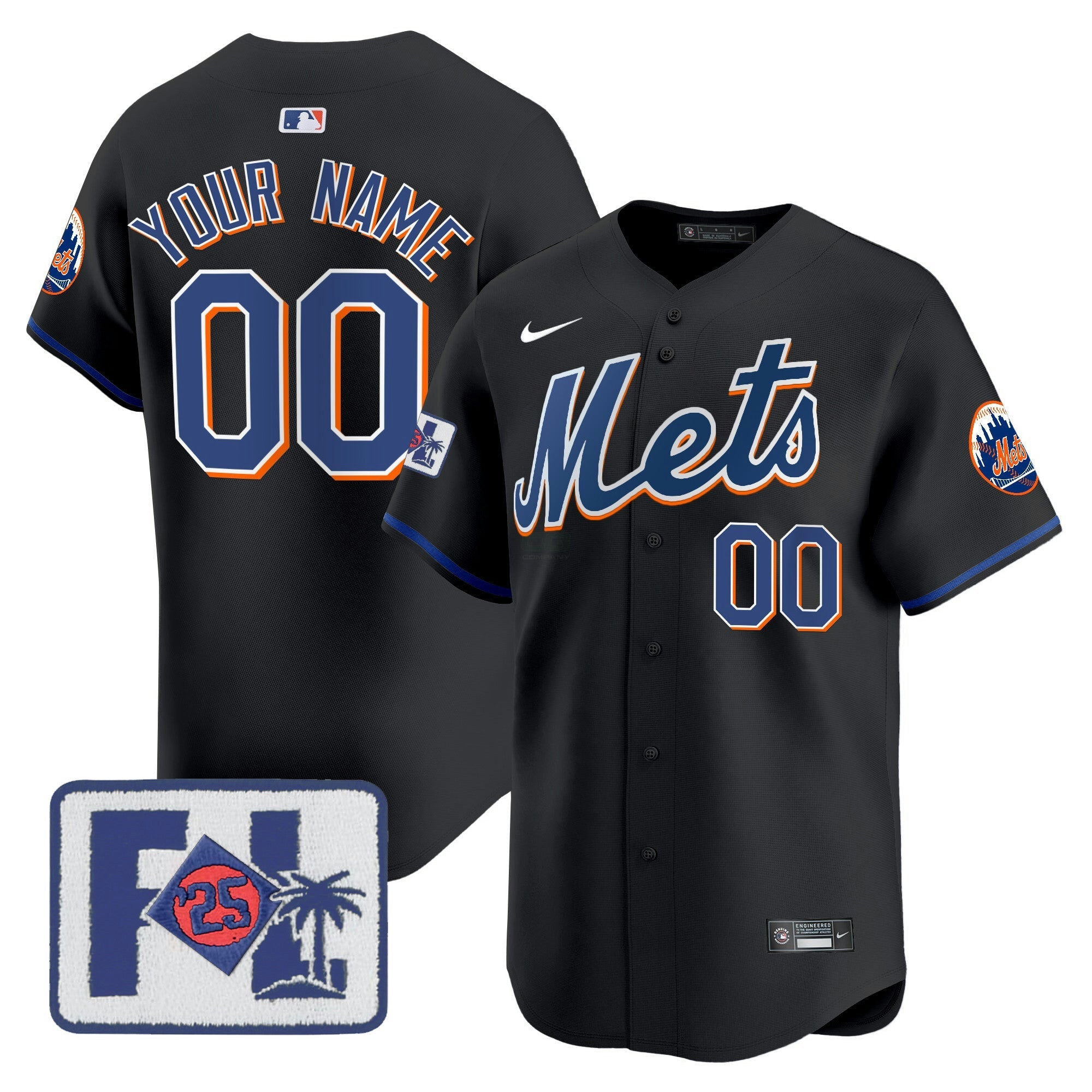 Camisa MLB New York 2025 Spring Training Patch Vapor Premier Limited Jersey