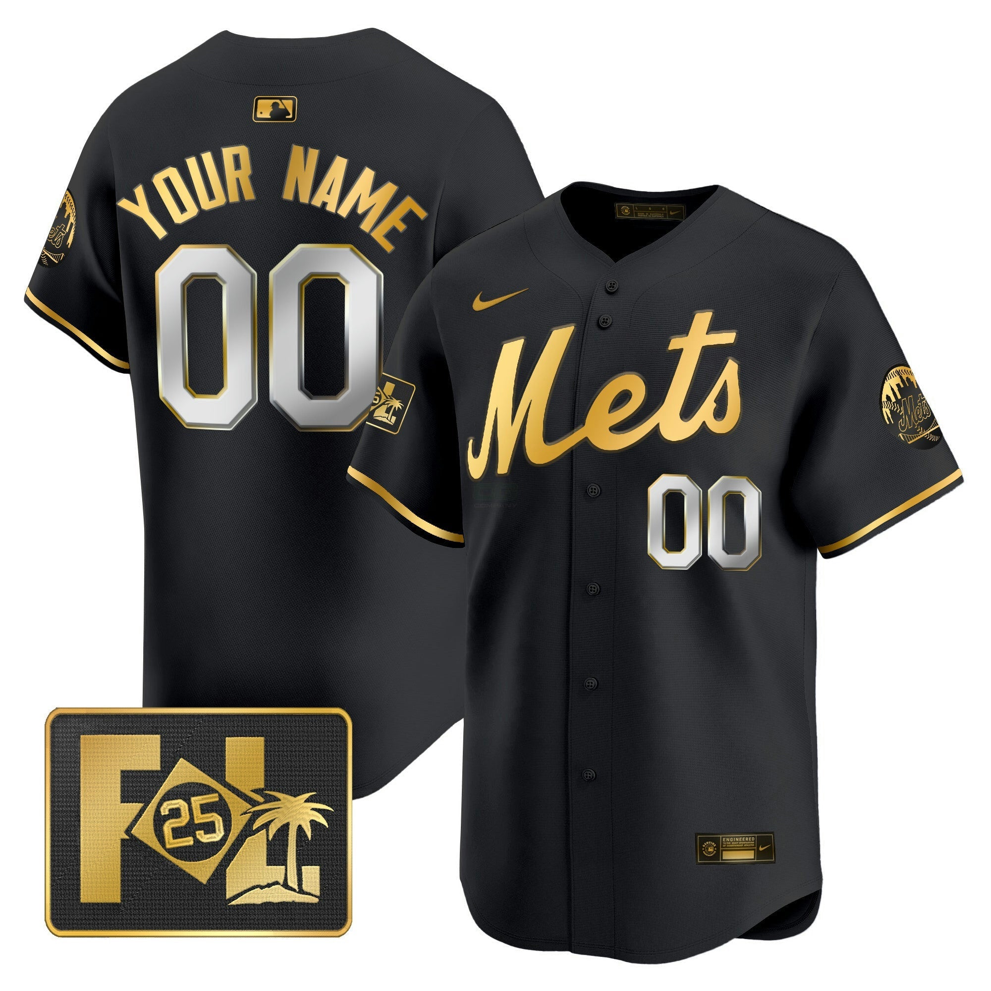 Camisa MLB New York 2025 Spring Training Patch Vapor Premier Limited Jersey