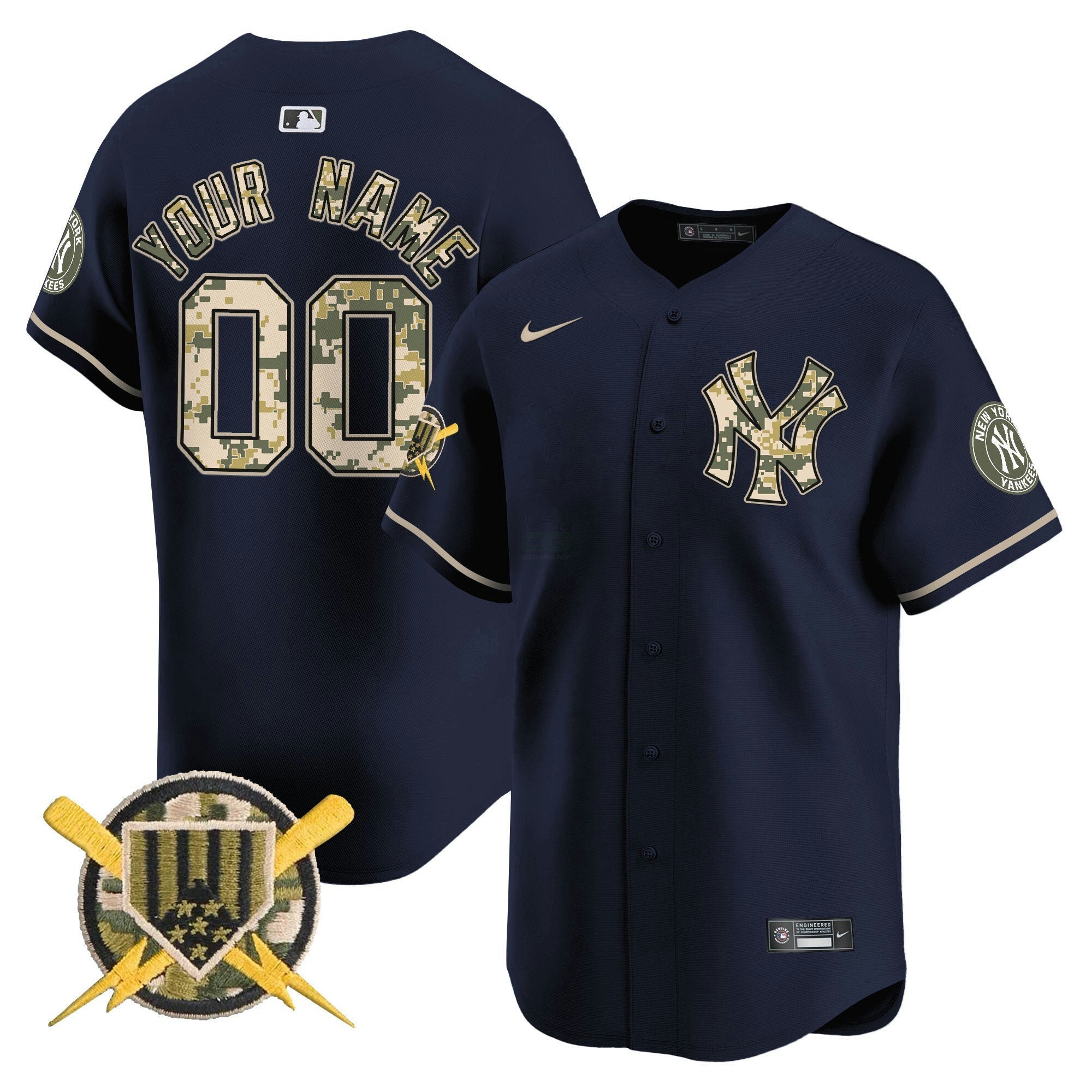 Camisa MLB New York Armed Forces Day Vapor Premier Limited Jersey