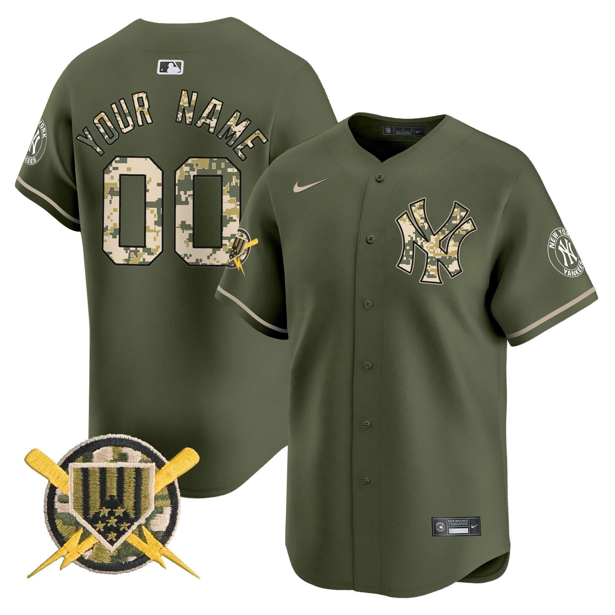 Camisa MLB New York Armed Forces Day Vapor Premier Limited Jersey