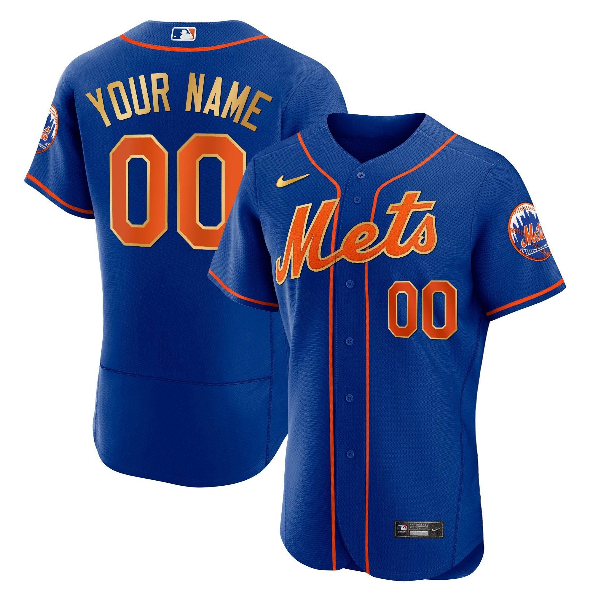 Camisa MLB New York Gold Jersey