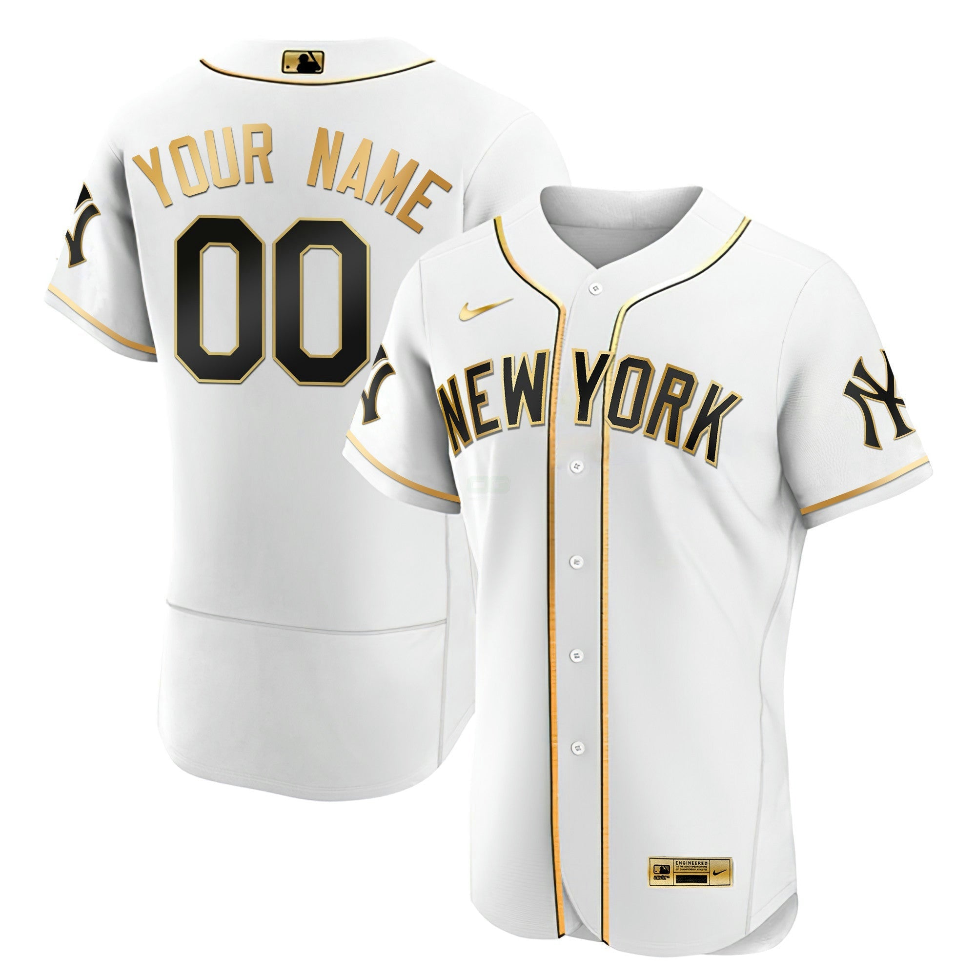 Camisa MLB New York Gold Jersey