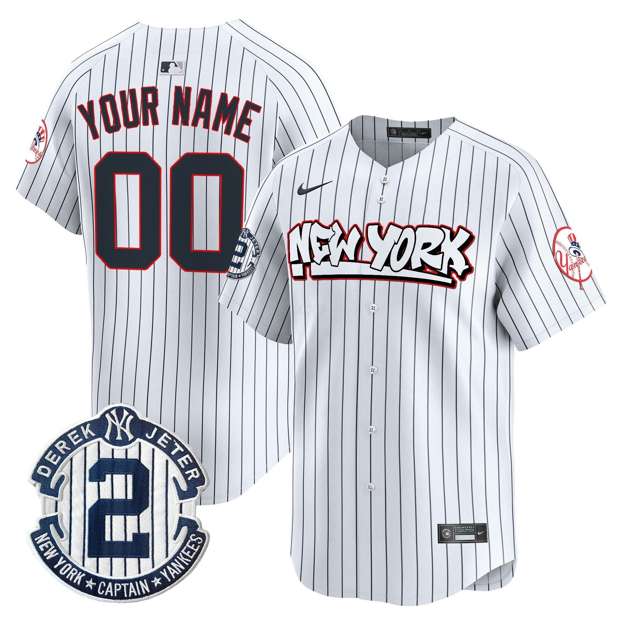 Camisa MLB New York Graffiti Vapor Premier Limited Jersey V2
