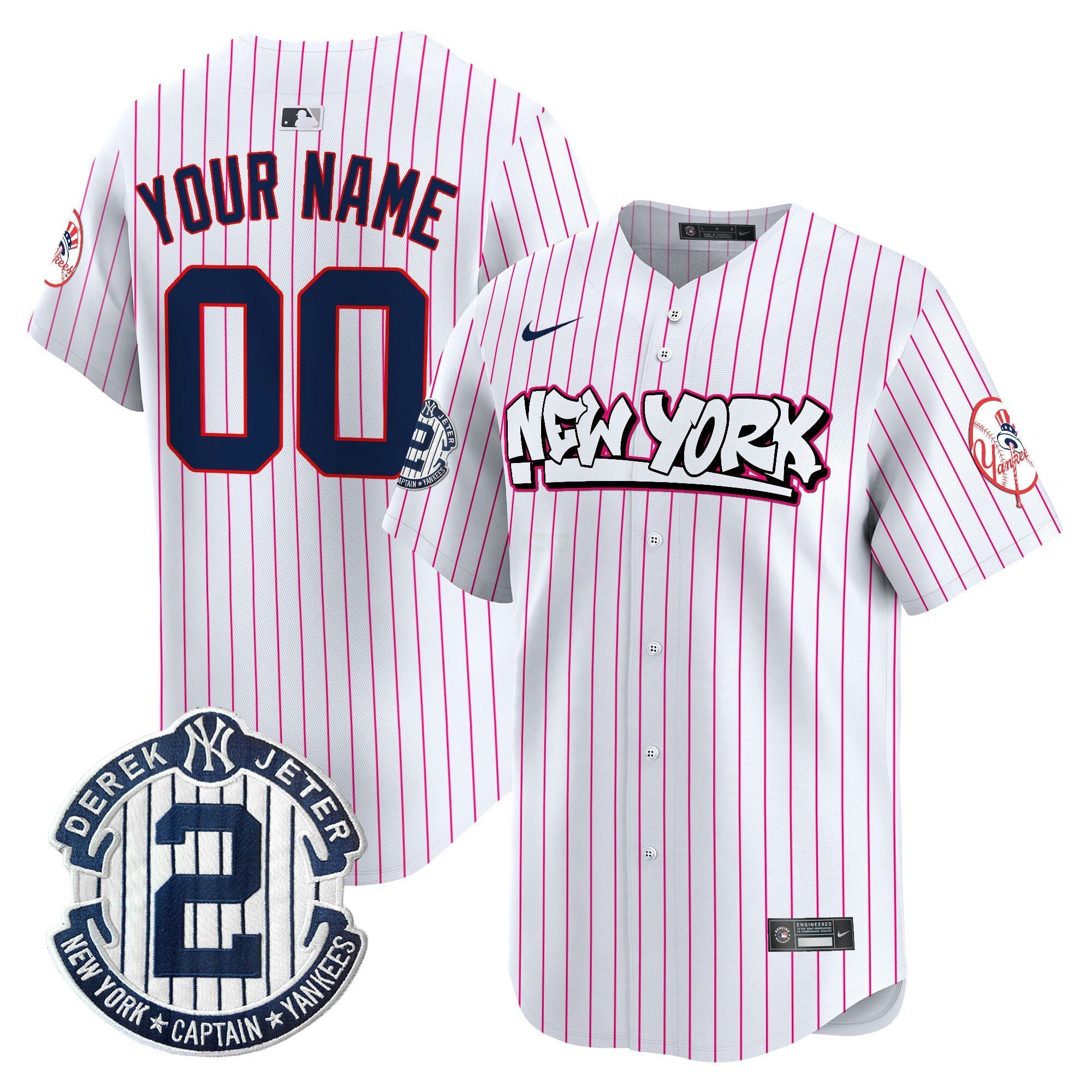 Camisa MLB New York Graffiti Vapor Premier Limited Jersey V2