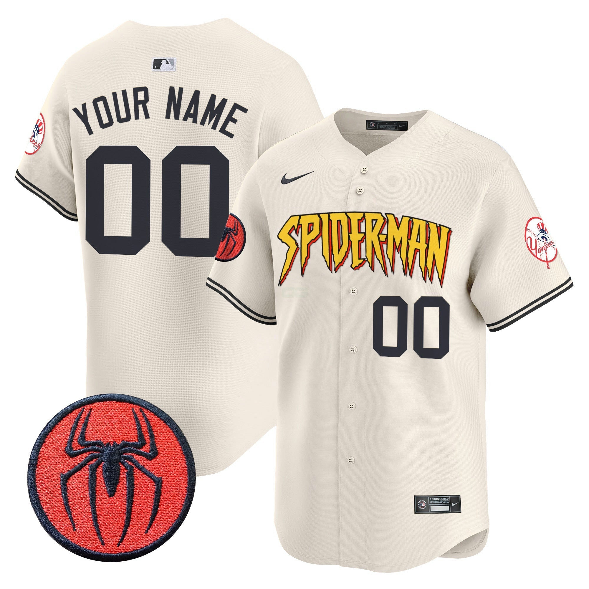 Camisa MLB New York Spider-Man Vapor Premier Limited Jersey