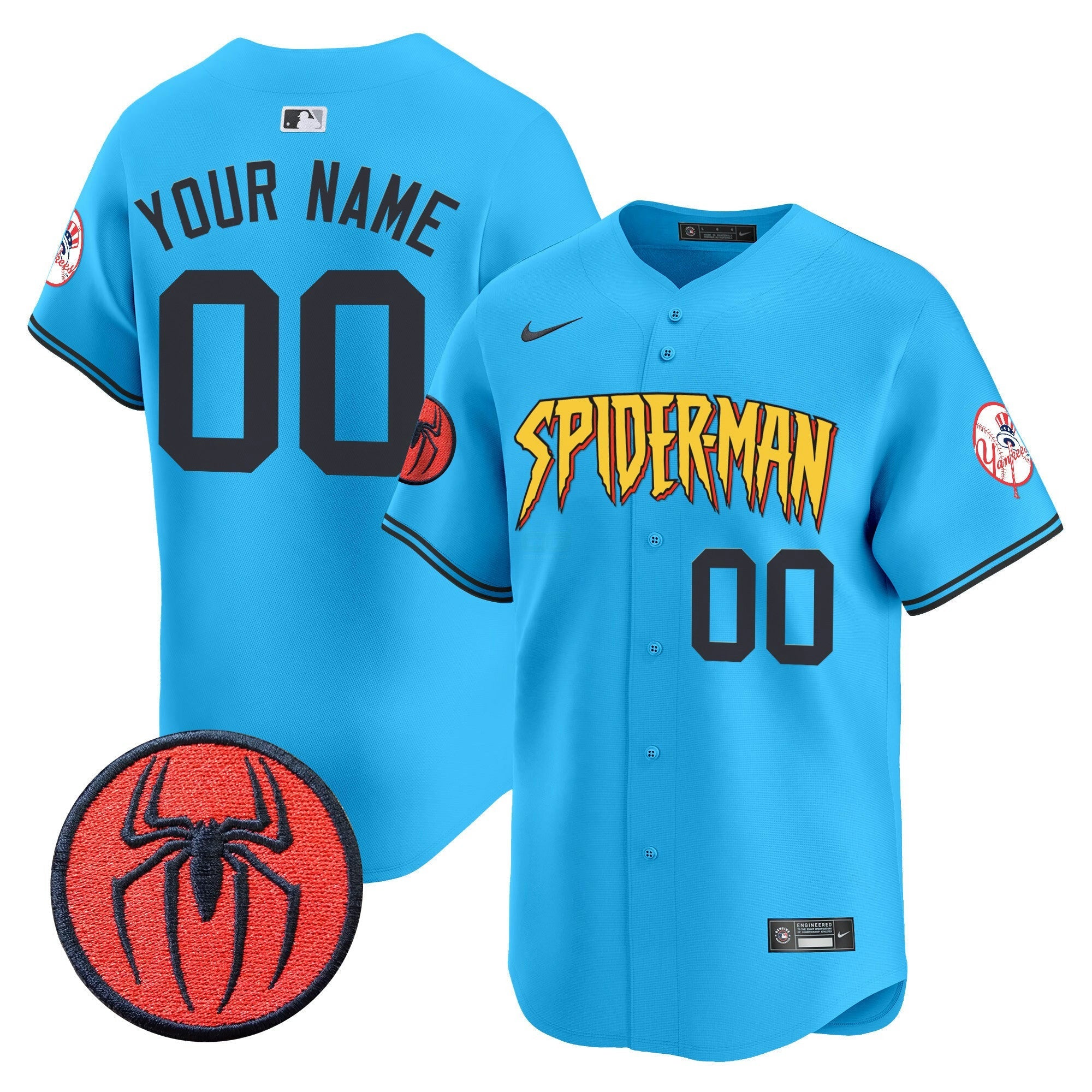 Camisa MLB New York Spider-Man Vapor Premier Limited Jersey
