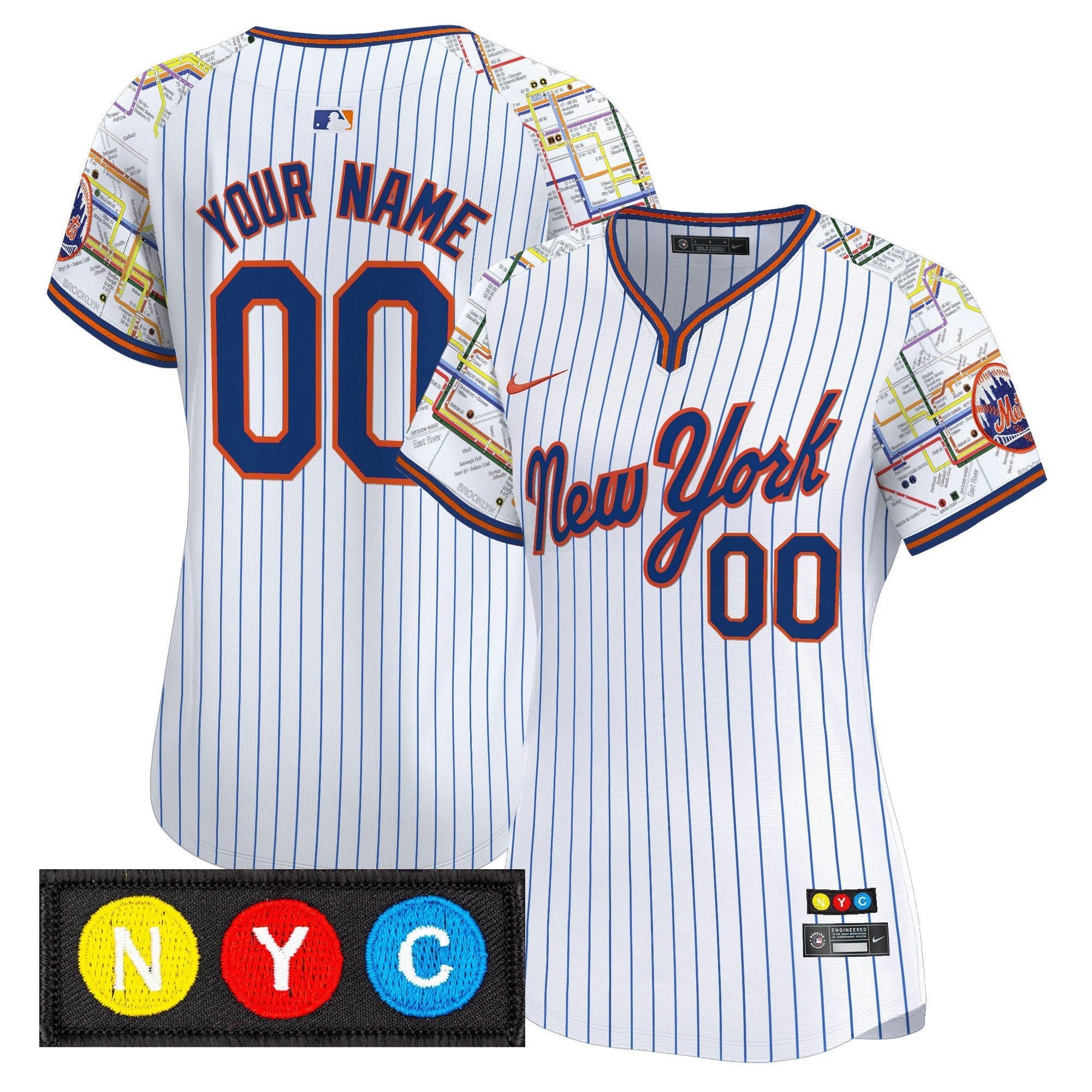 Camisa MLB New York Subway Style Vapor Premier Limited Jersey – Stitched