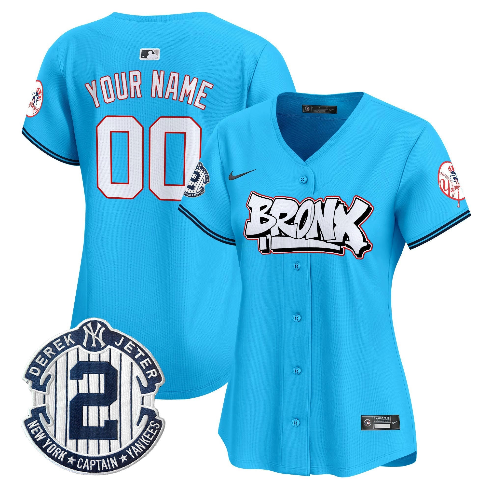 Camisa MLB New York The Bronx Graffiti Vapor Premier Limited Jersey V4