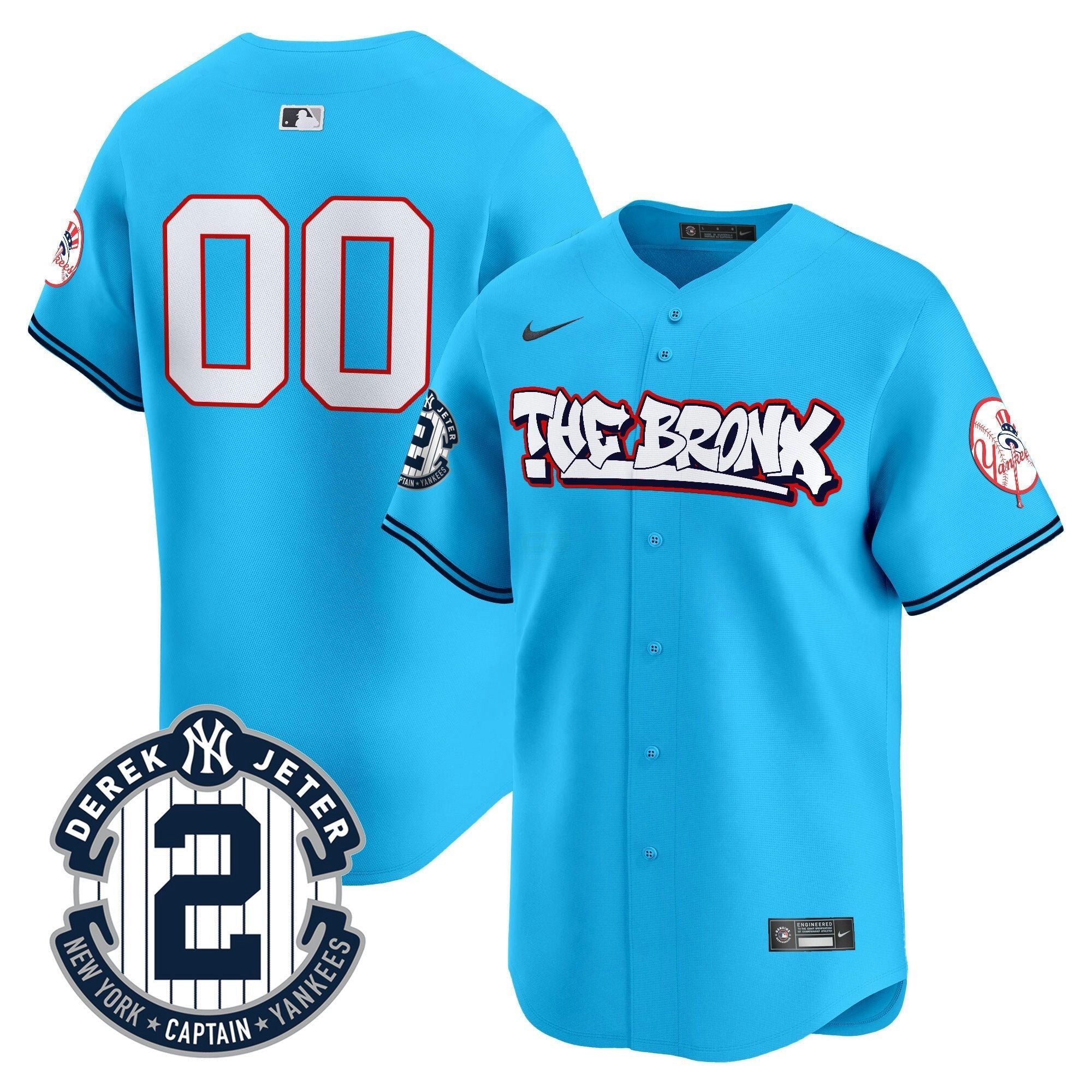 Camisa MLB New York The Bronx Graffiti Vapor Premier Limited Jersey V8