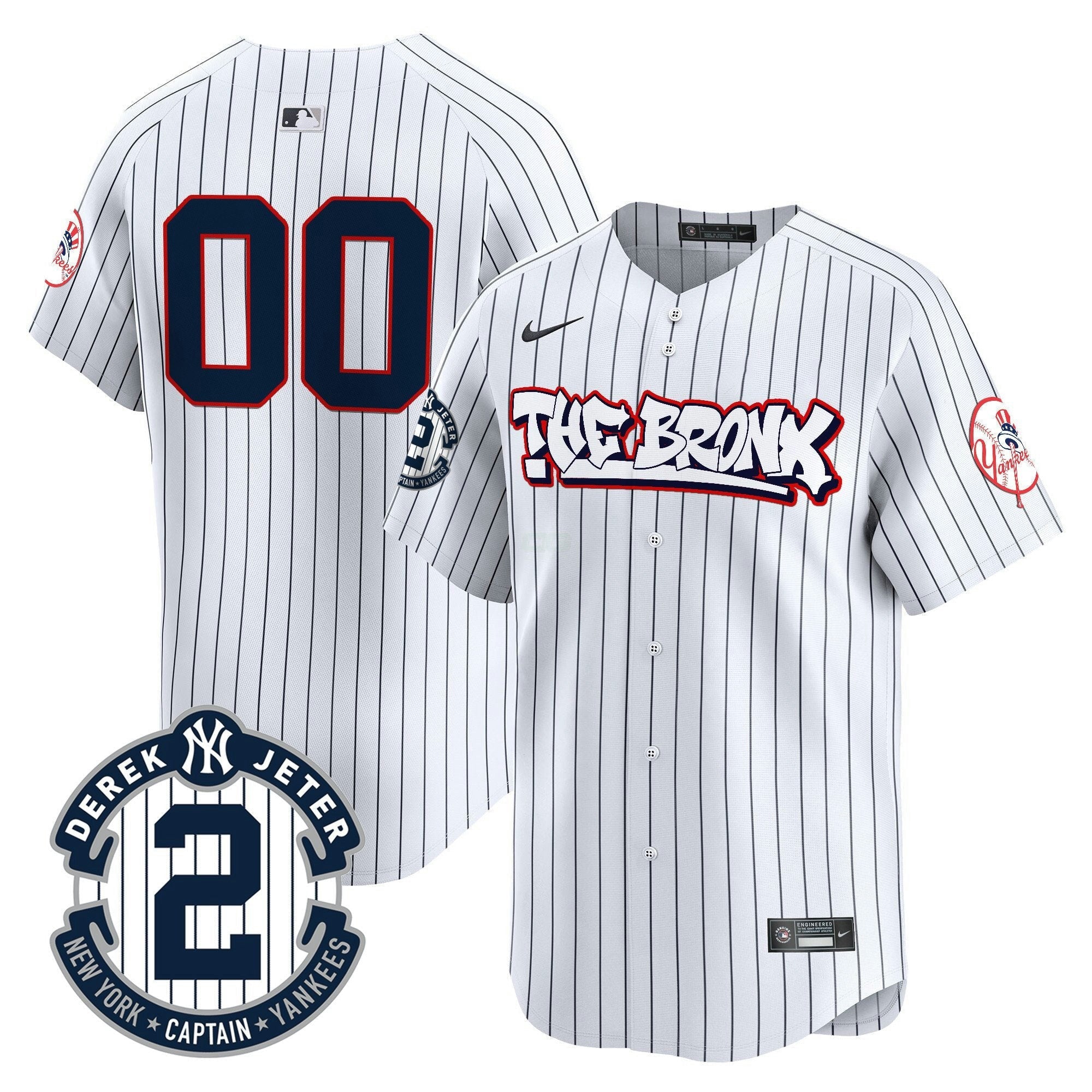 Camisa MLB New York The Bronx Graffiti Vapor Premier Limited Jersey V8