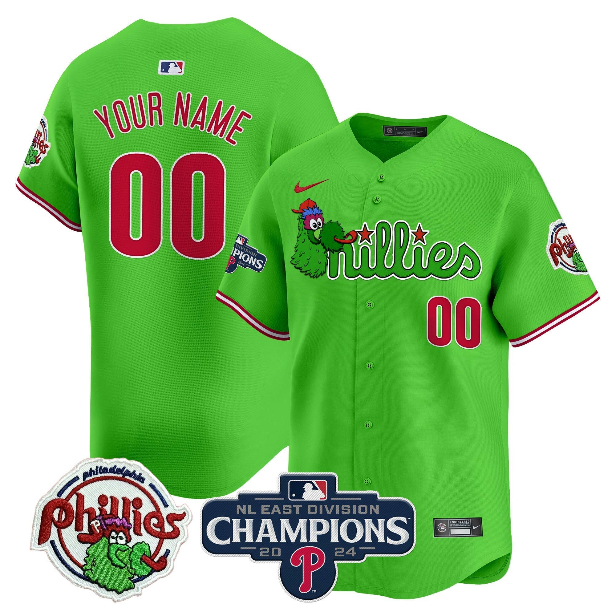 Camisa MLB Phanatic 2024 NL East Division Champions Vapor Premier Limited Jersey V2