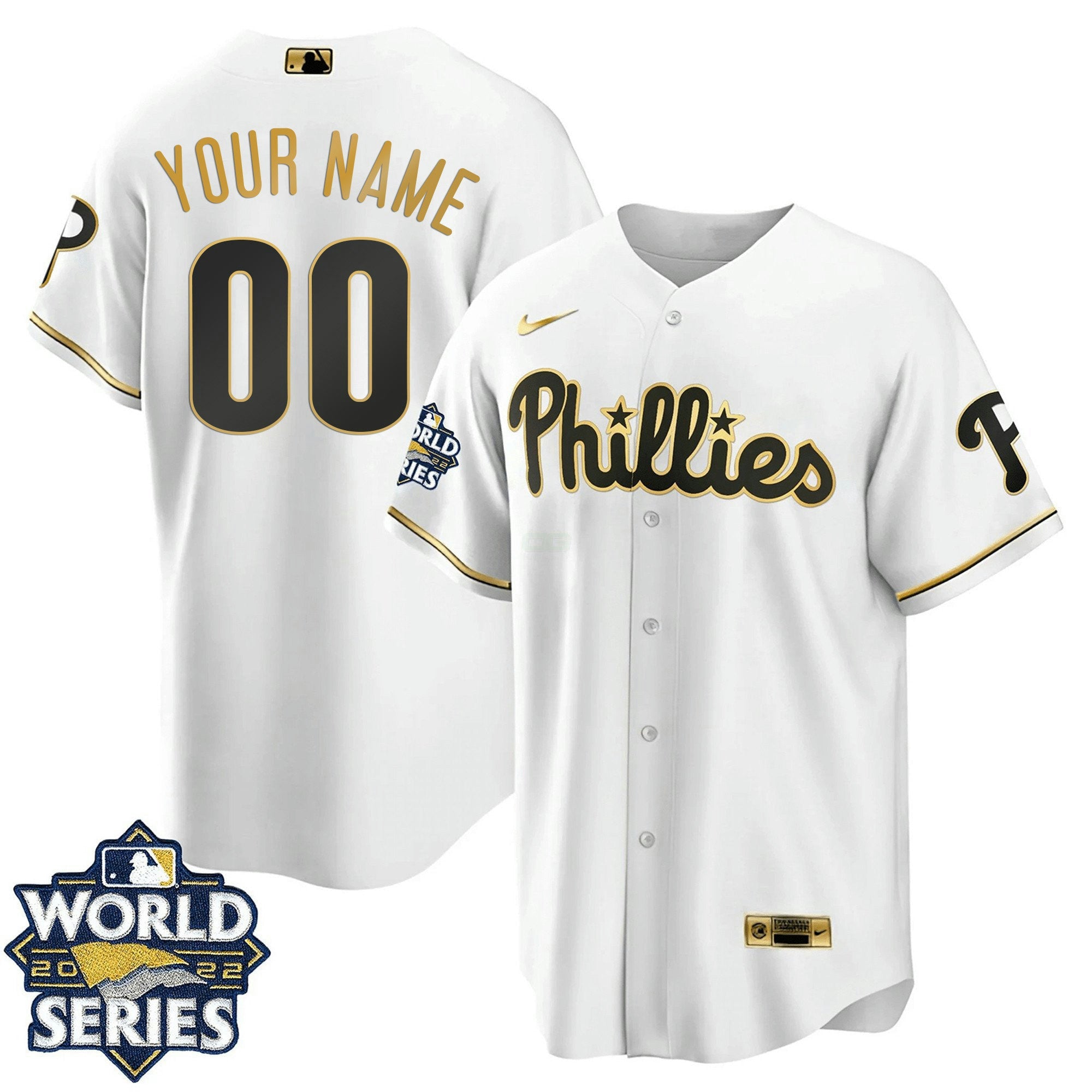 Camisa MLB Philadelphia 2022 World Series Jersey