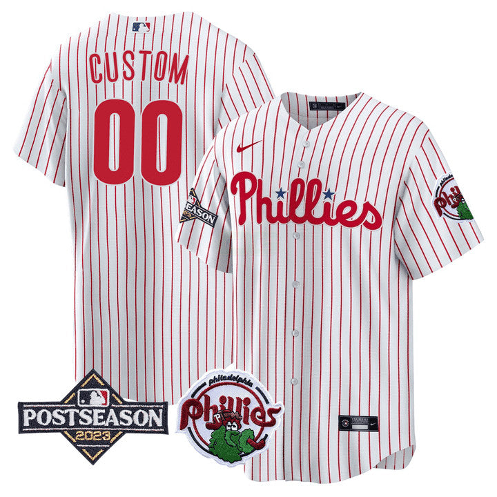 Camisa MLB Philadelphia 2023 Postseason Patch Jersey