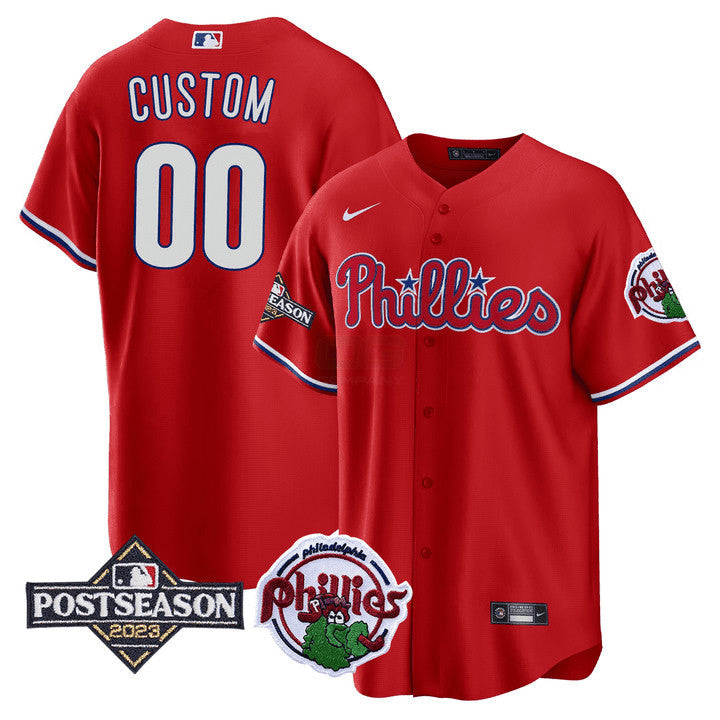 Camisa MLB Philadelphia 2023 Postseason Patch Jersey