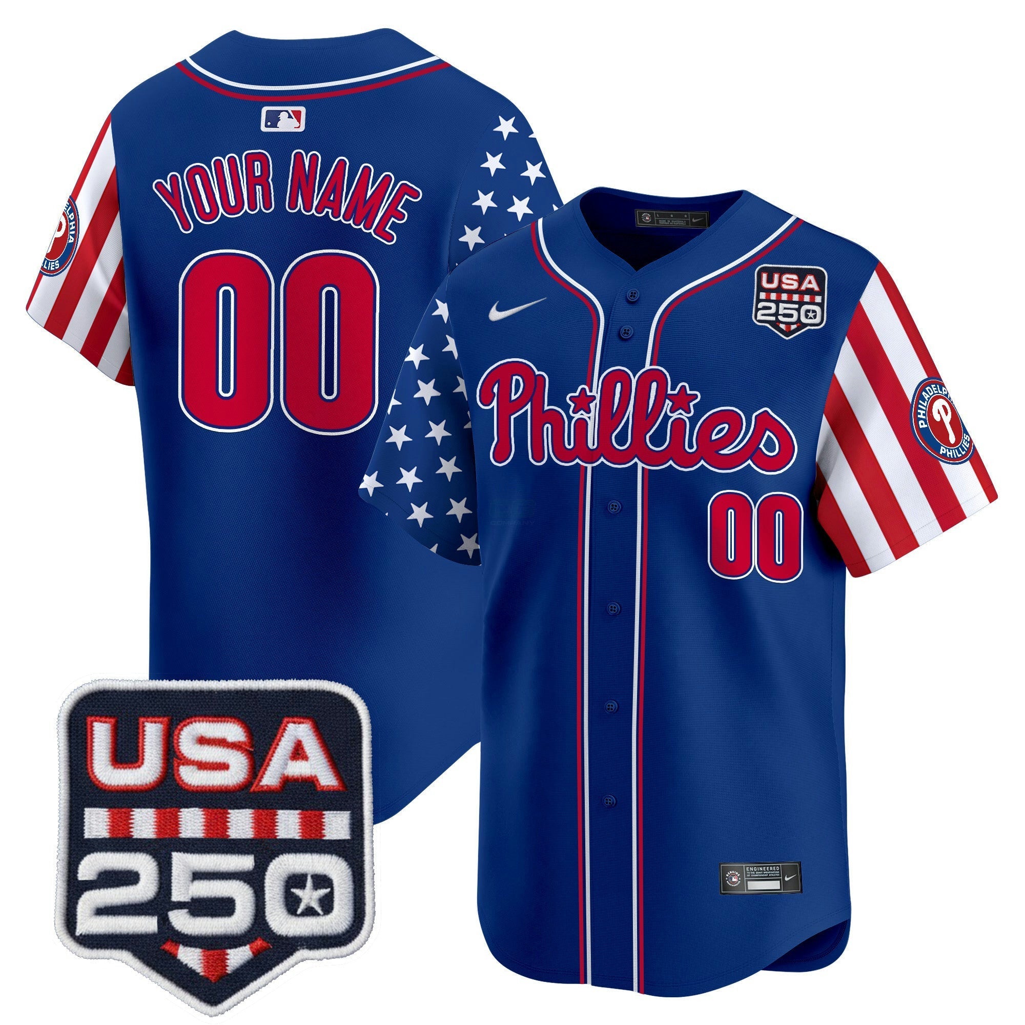 Camisa MLB Philadelphia America250 Edition Vapor Premier Limited Jersey