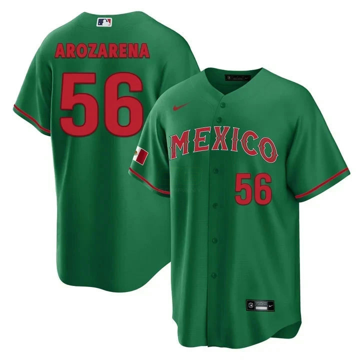 Camisa MLB Randy Arozarena Mexico Jersey Collection