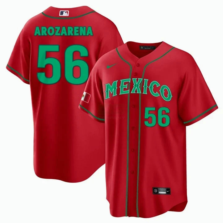 Camisa MLB Randy Arozarena Mexico Jersey Collection