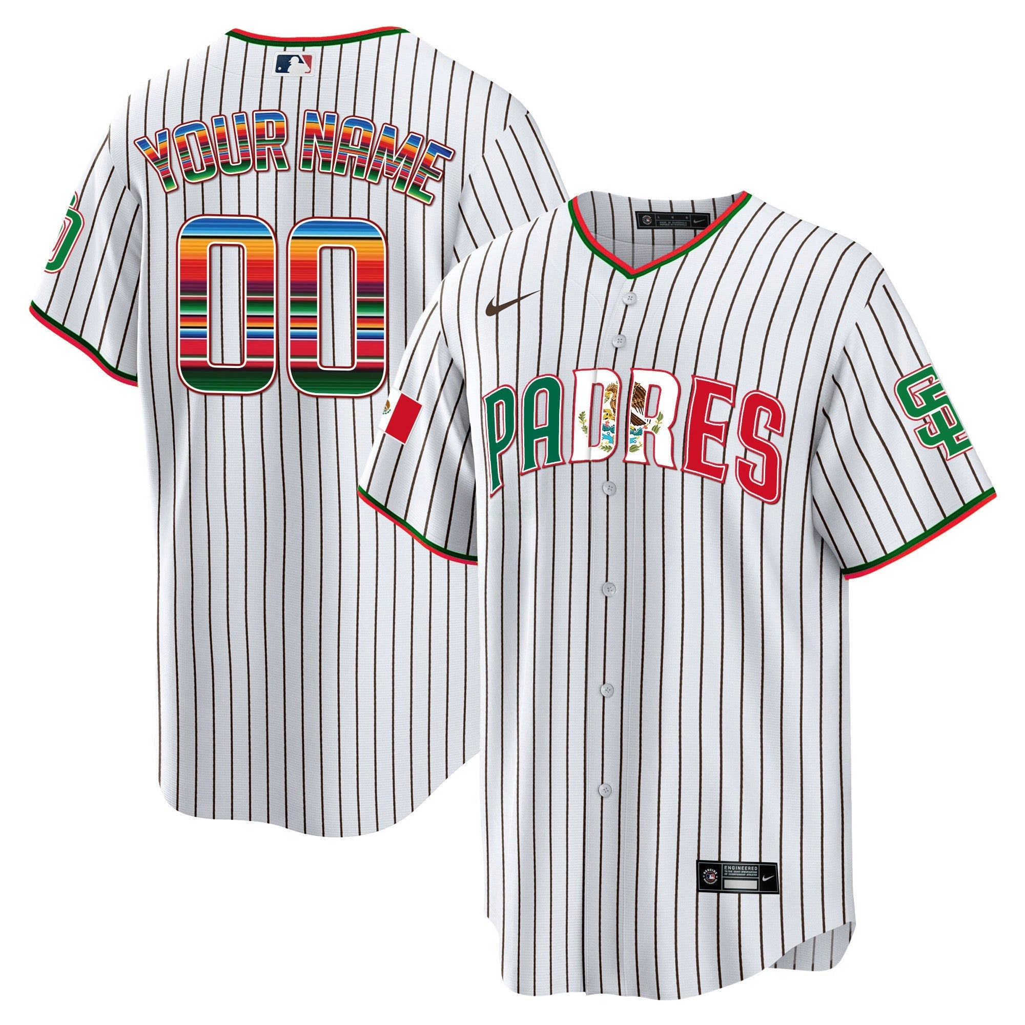 Camisa MLB San Diego Mexico Cool Base Limited Jersey V2
