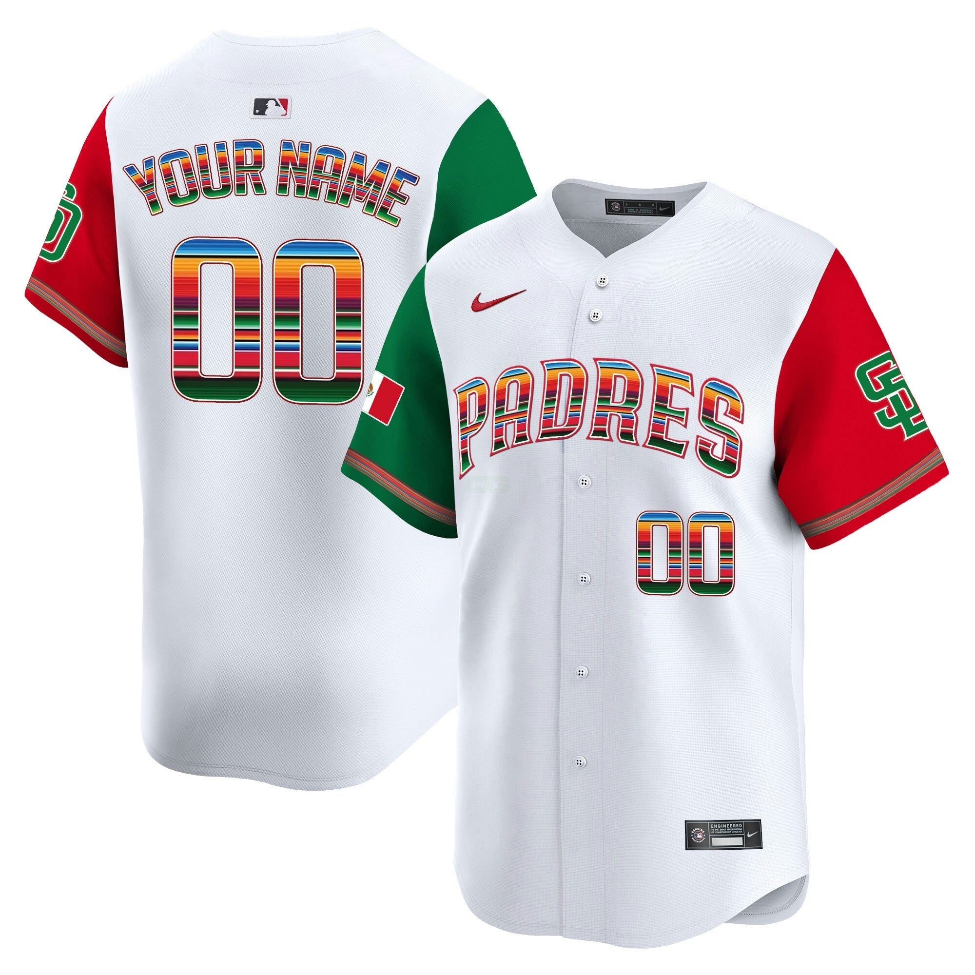 Camisa MLB San Diego Mexico Premier Limited Jersey