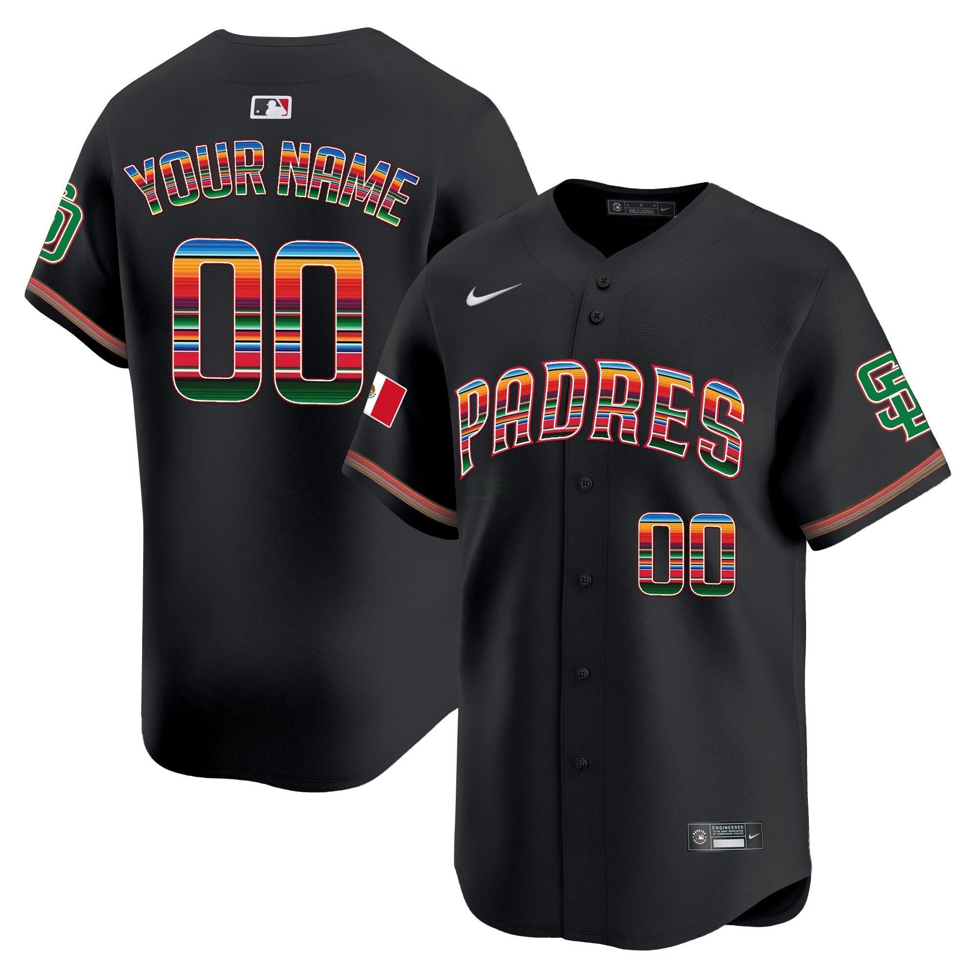 Camisa MLB San Diego Mexico Premier Limited Jersey