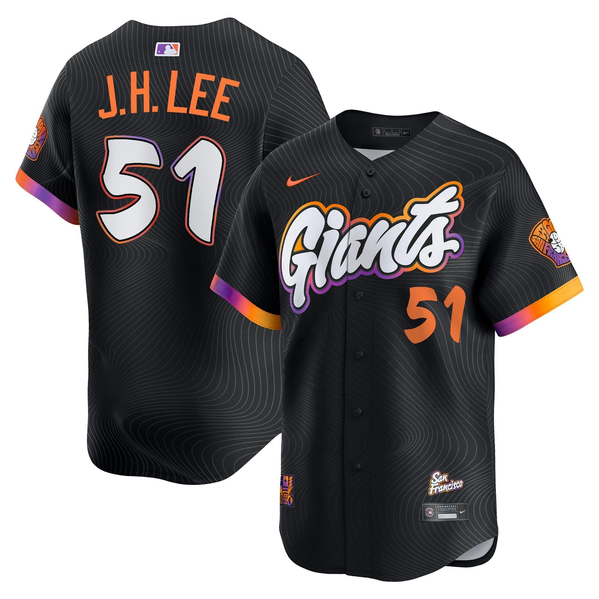 Camisa MLB San Francisco 2025 City Connect Vapor Premier Limited Jersey
