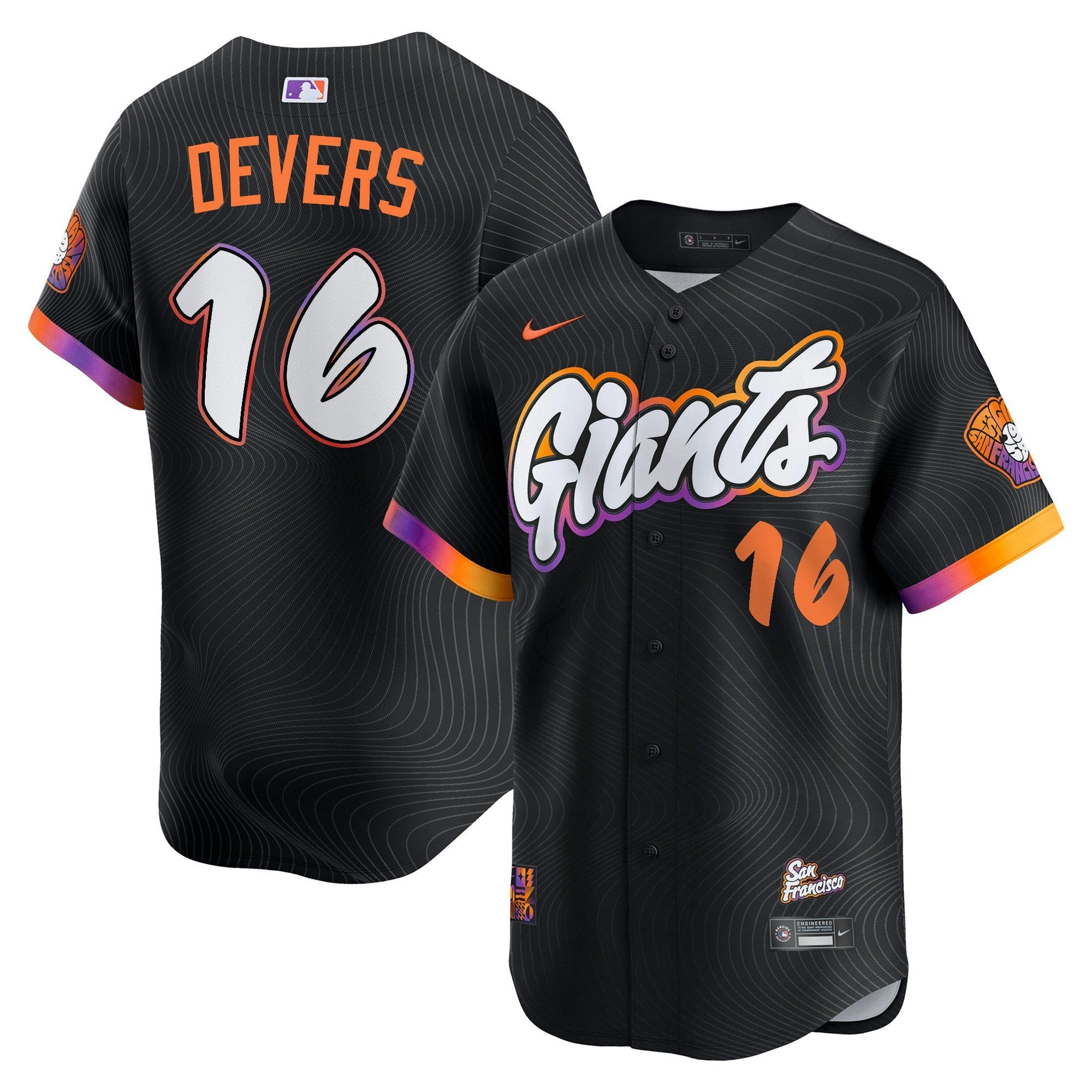 Camisa MLB San Francisco 2025 City Connect Vapor Premier Limited Jersey