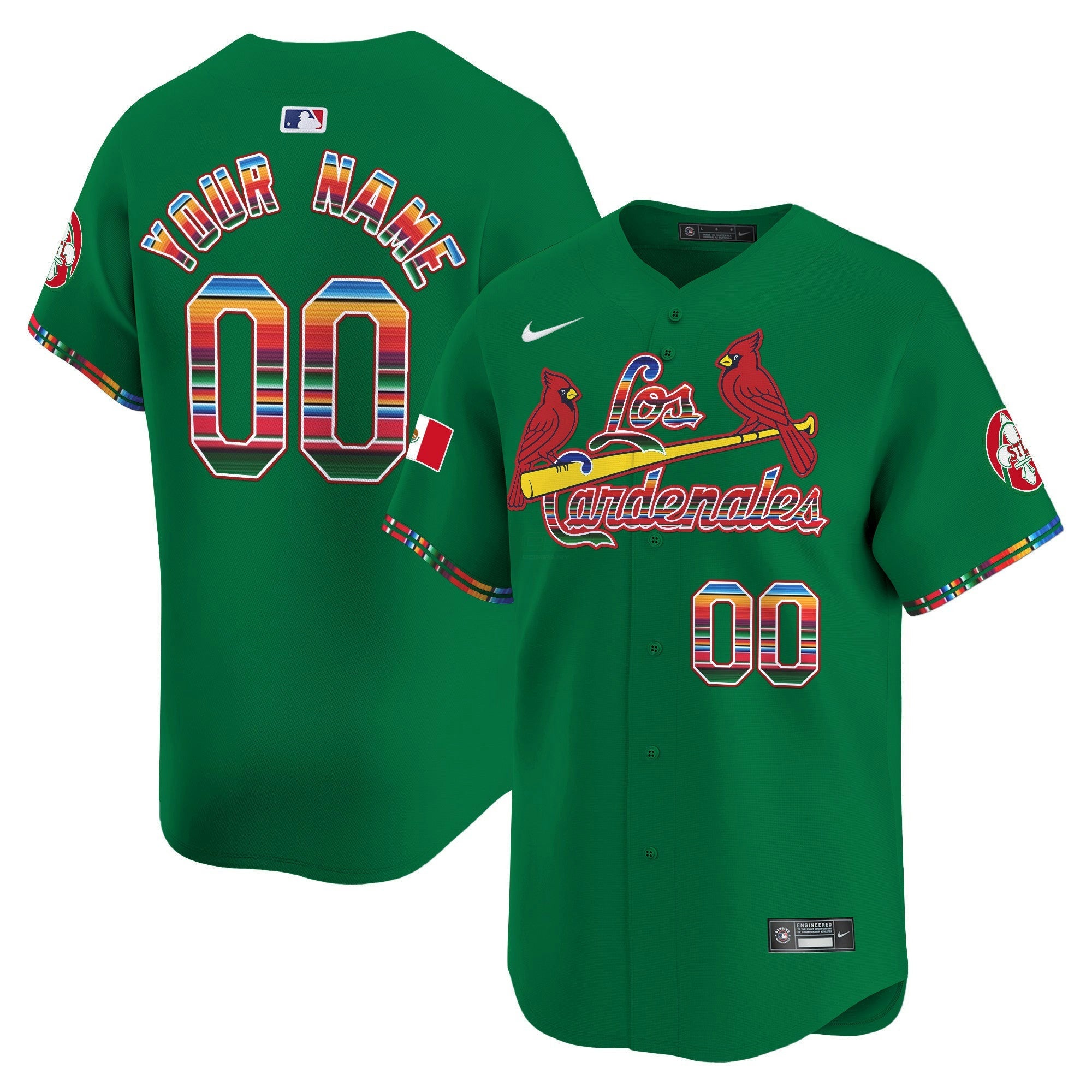 Camisa MLB St. Louis Fiesta Cardenales Vapor Premier Limited Jersey