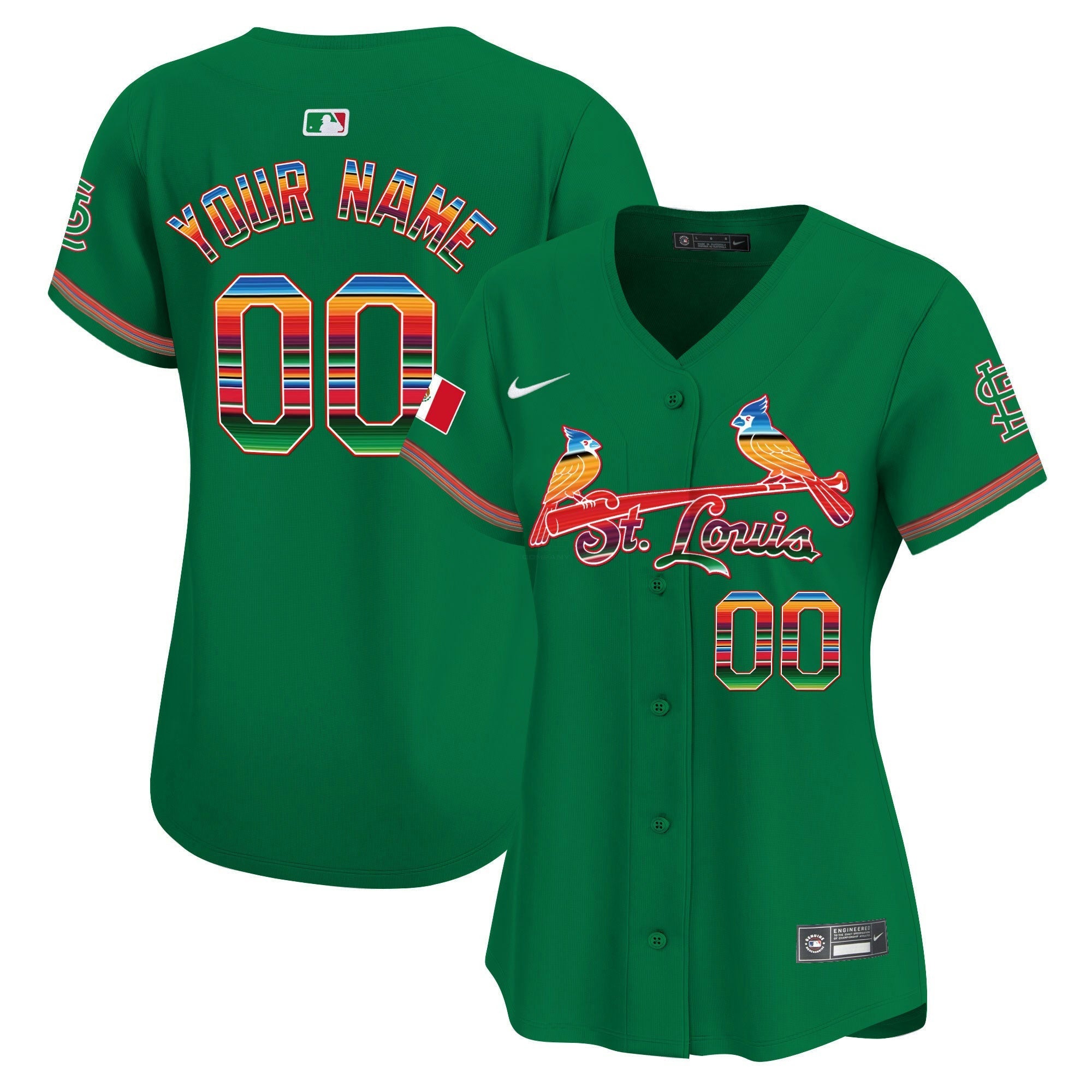 Camisa MLB St. Louis Mexico Vapor Premier Limited Jersey