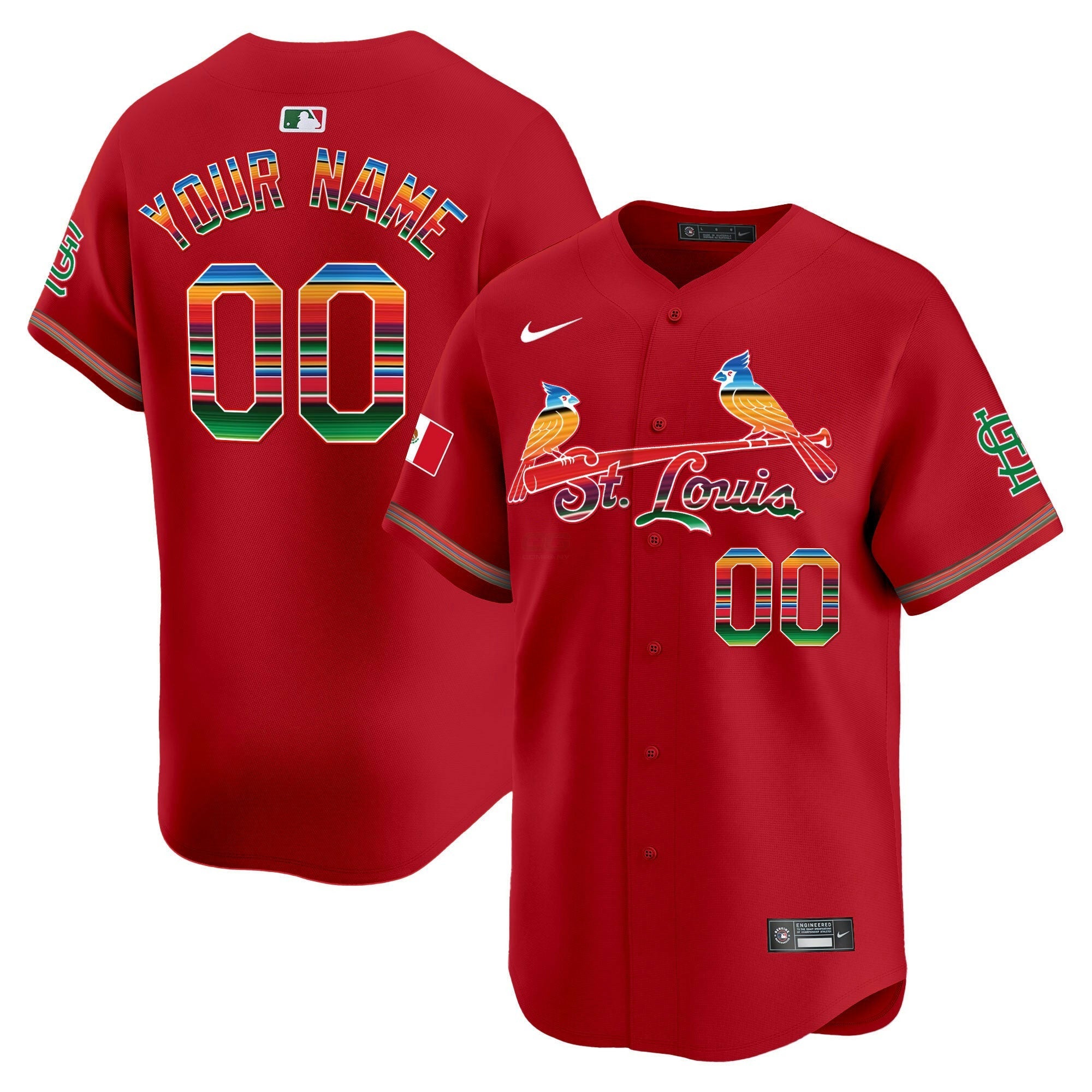 Camisa MLB St. Louis Mexico Vapor Premier Limited Jersey